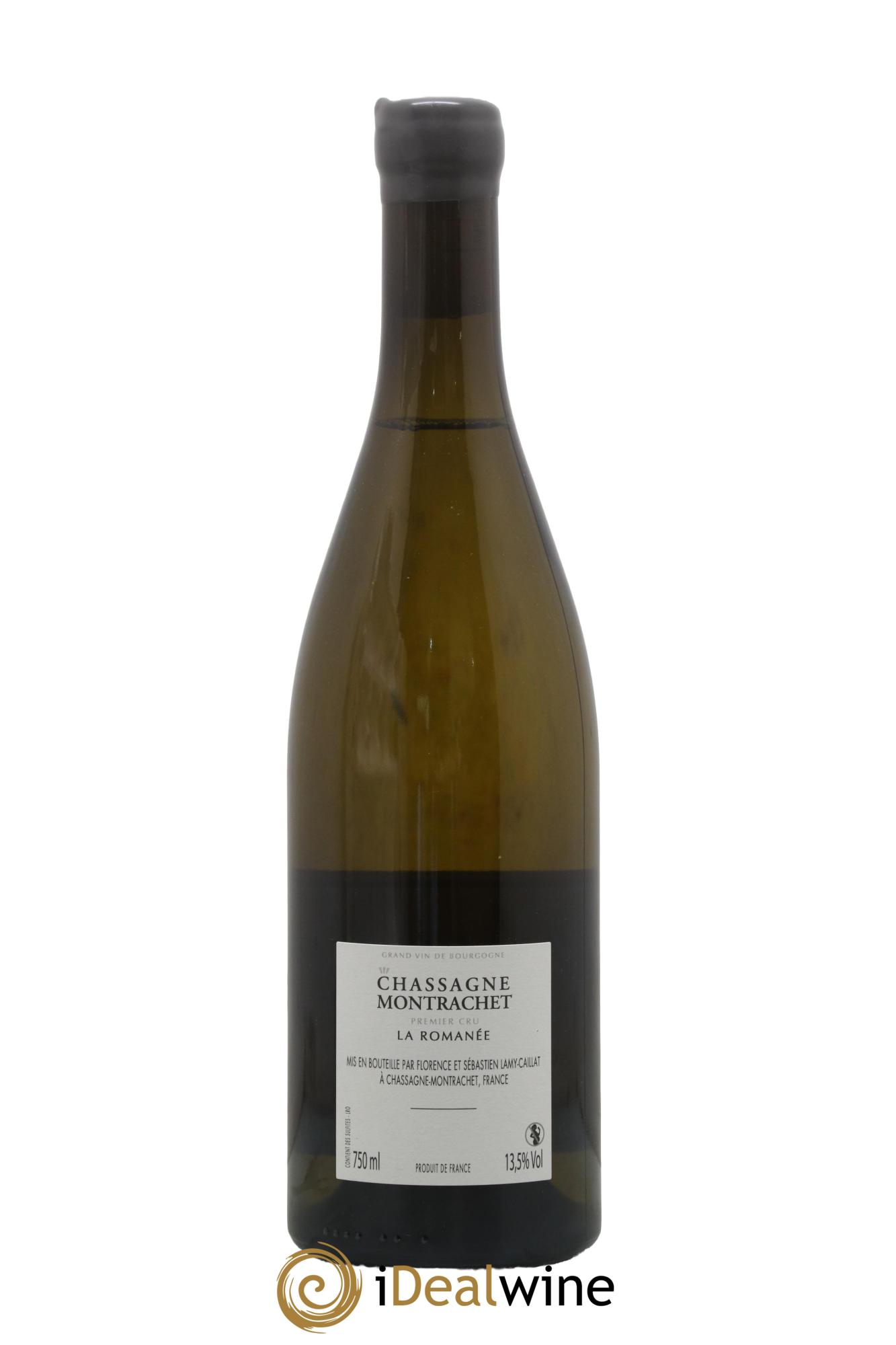 Chassagne-Montrachet 1er Cru La Romanée Lamy-Caillat (Domaine) 2018 - Lotto di 1 bottiglia - 1