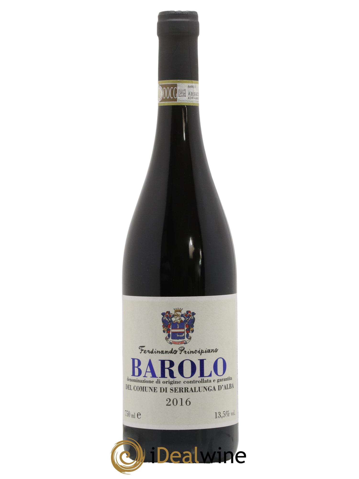 Barolo Serralunga Ferdinando Principiano 2016 - Lot de 1 bouteille - 0