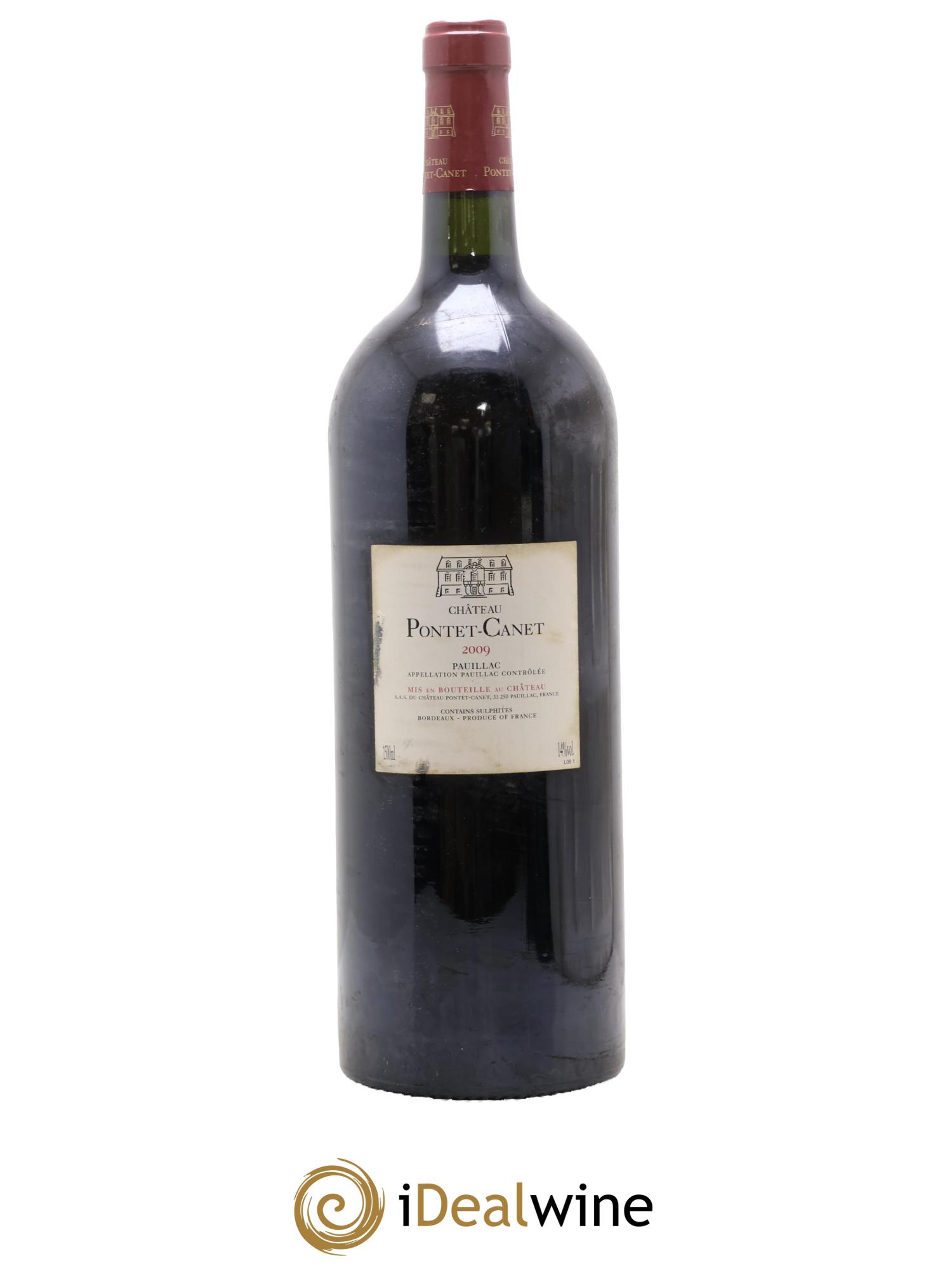 Château Pontet Canet 5ème Grand Cru Classé 2009 - Lot de 1 magnum - 1