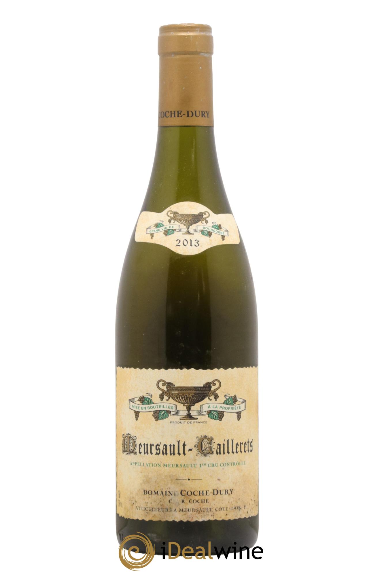 Meursault 1er Cru Caillerets Coche Dury (Domaine) 2013 - Lot de 1 bouteille - 0