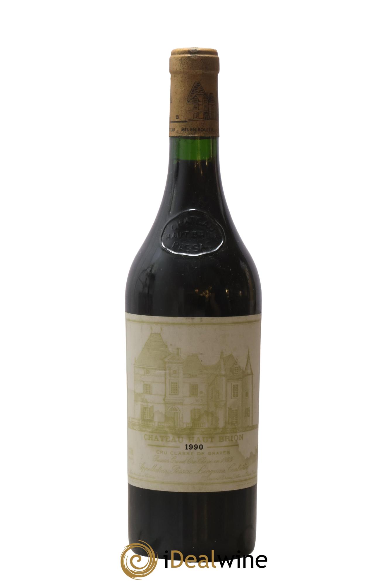 Château Haut Brion 1er Grand Cru Classé 1990 - Lot de 1 bouteille - 0