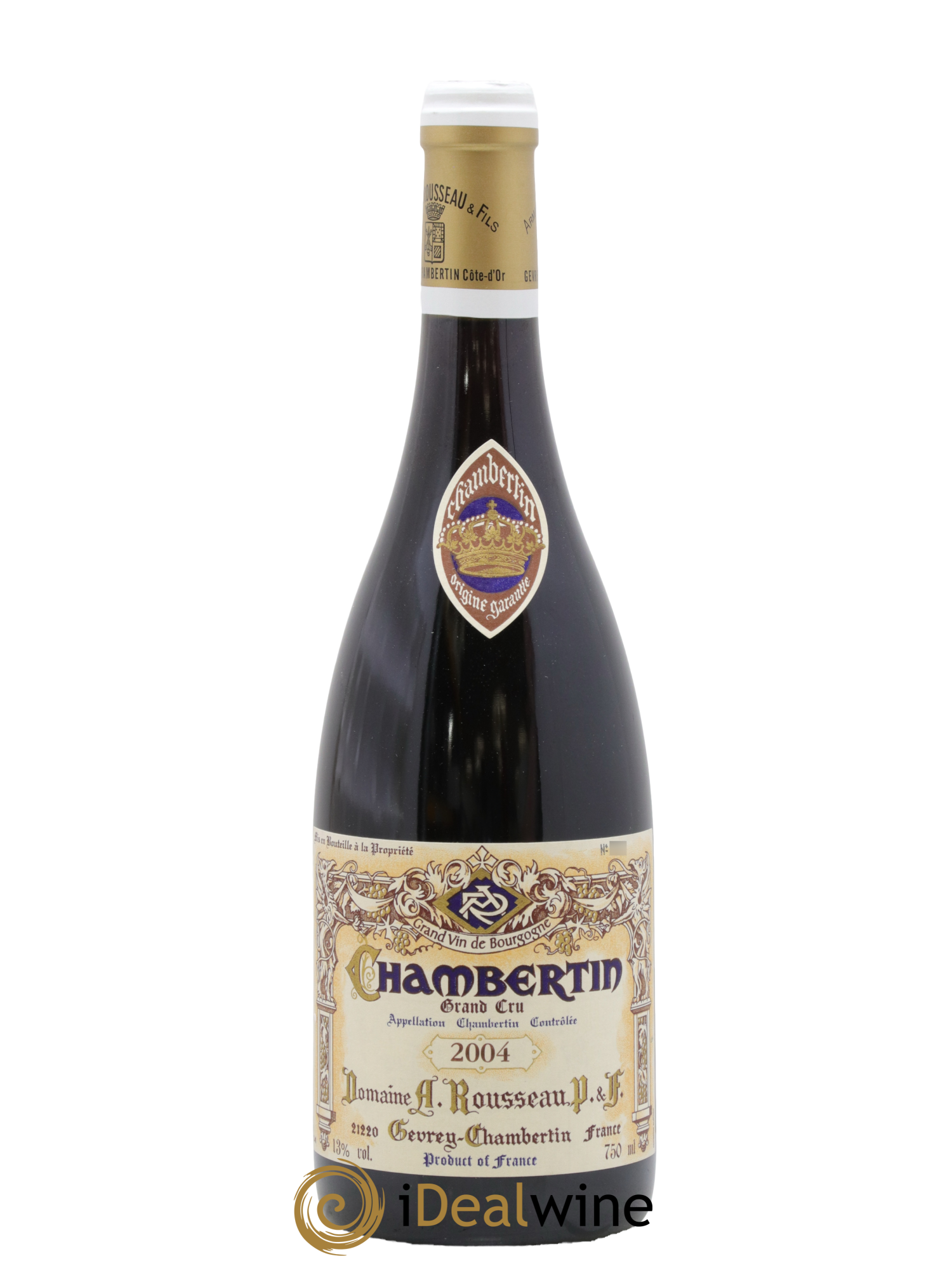 Chambertin Grand Cru Armand Rousseau (Domaine) 2004 - Posten von 1 Flasche - 0
