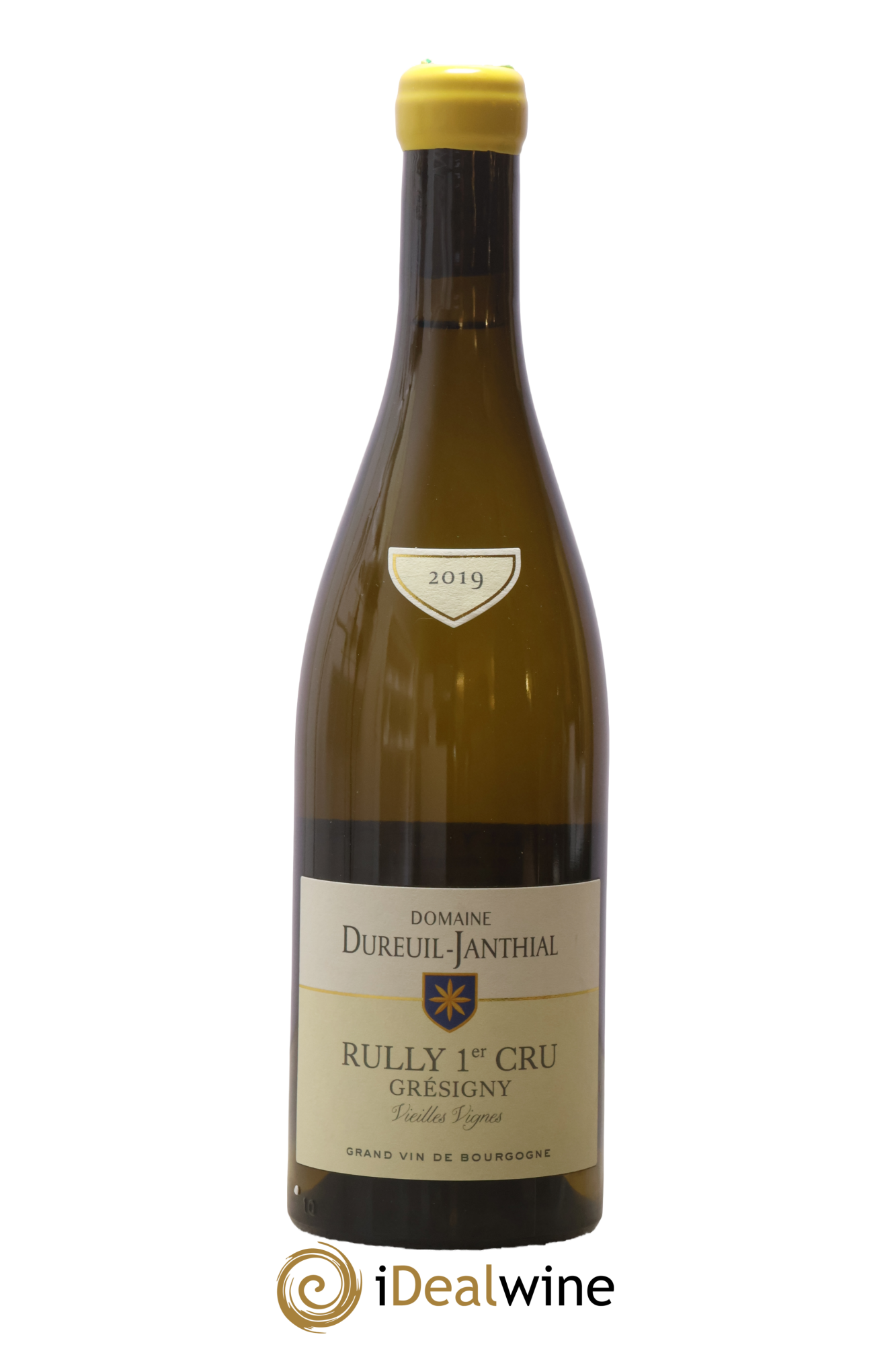 Rully 1er Cru Grésigny Vieilles Vignes Vincent Dureuil-Janthial 2019 - Posten von 1 Flasche - 0