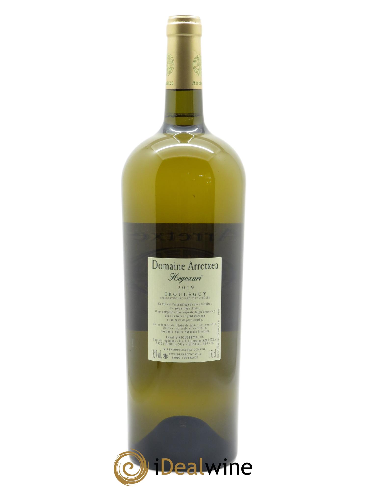 Irouléguy Hegoxuri Arretxea (Domaine) 2019 - Lot of 1 magnum - 1