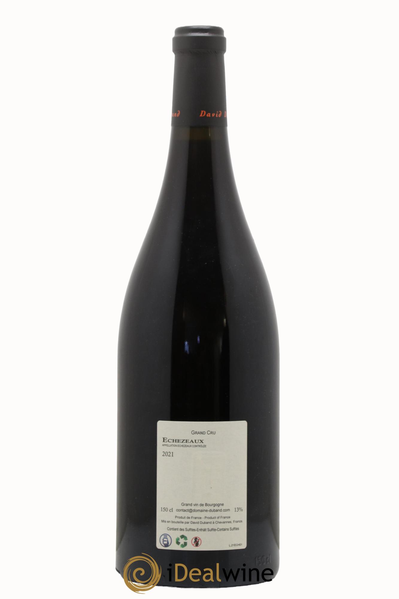 Echezeaux Grand Cru David Duband (Domaine) 2021 - Lot de 1 magnum - 1