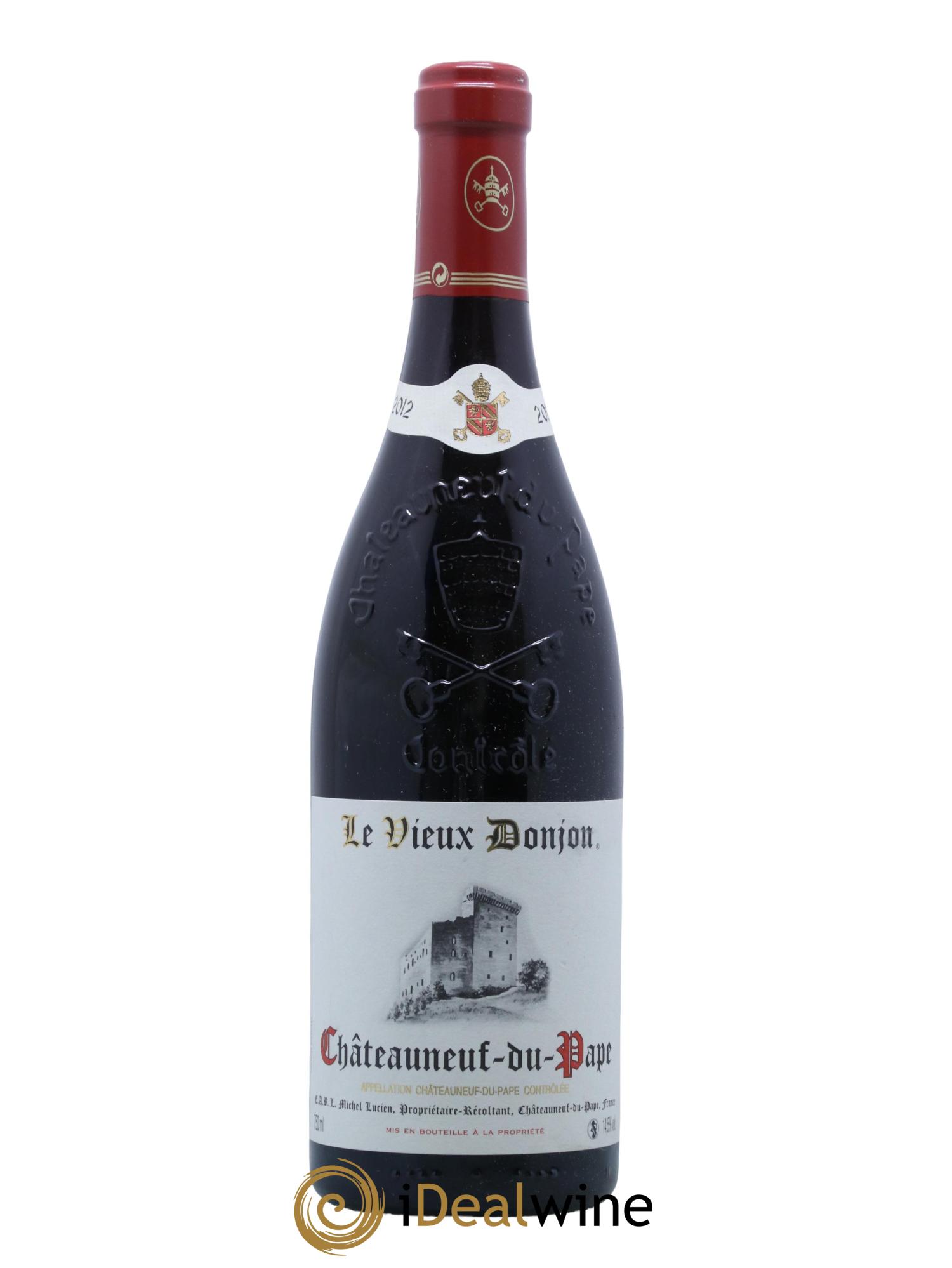 Châteauneuf-du-Pape Le Vieux Donjon Michel Lucien 2012 - Lot de 1 bouteille - 0