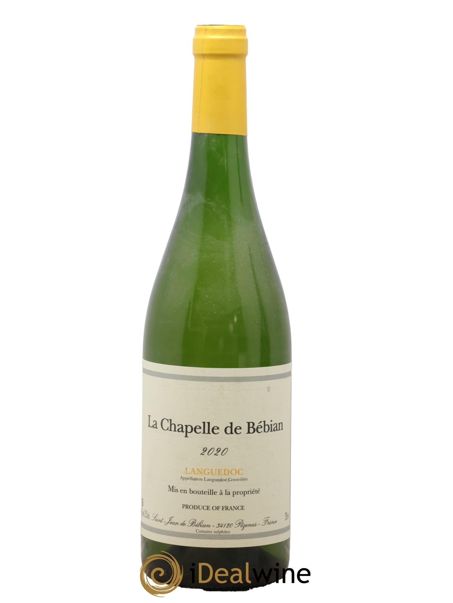Languedoc La Chapelle de Bébian 2020 - Lot de 1 bouteille - 0