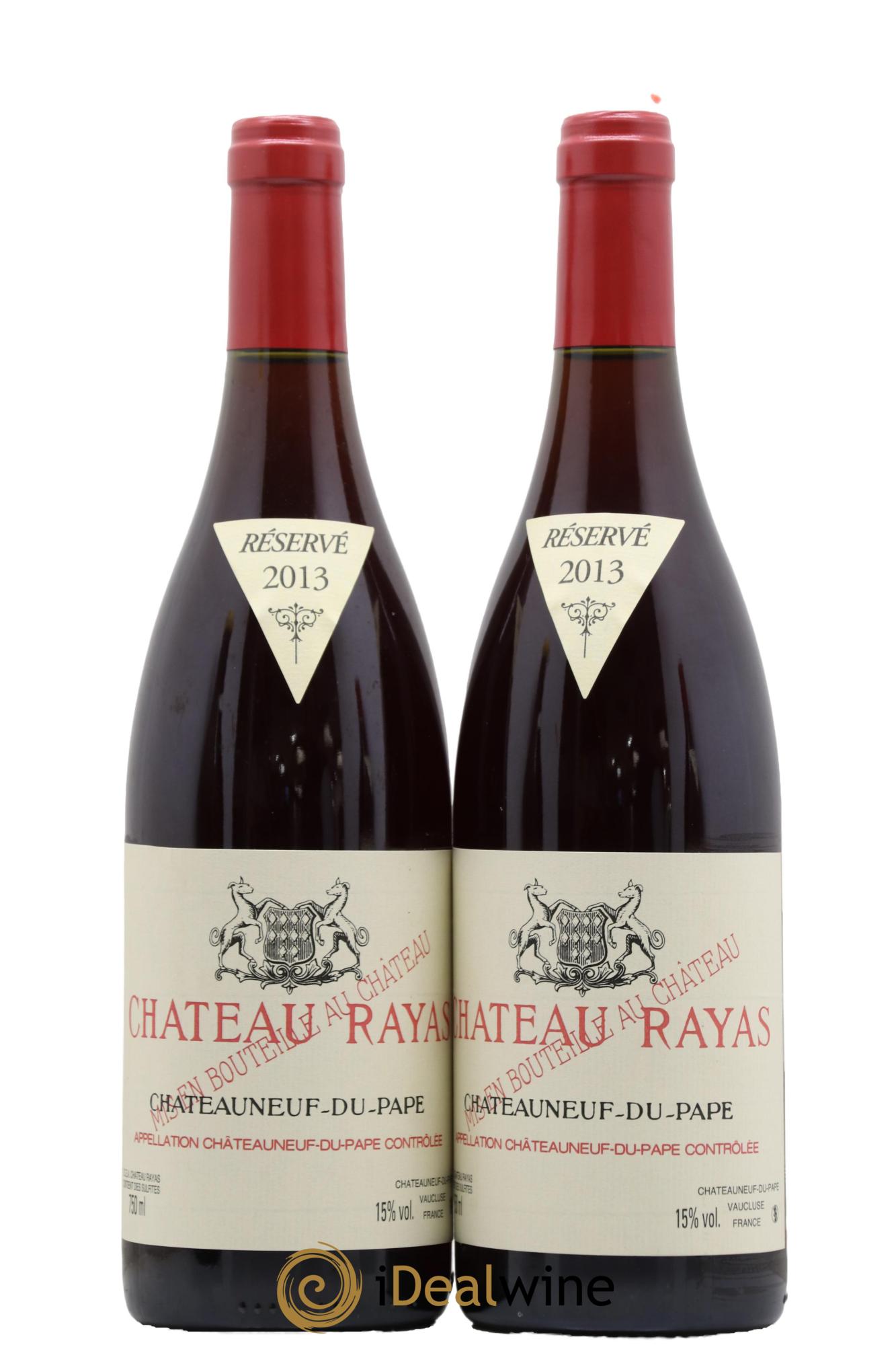 Châteauneuf-du-Pape Château Rayas Emmanuel Reynaud 2013 - Lot de 2 bouteilles - 0