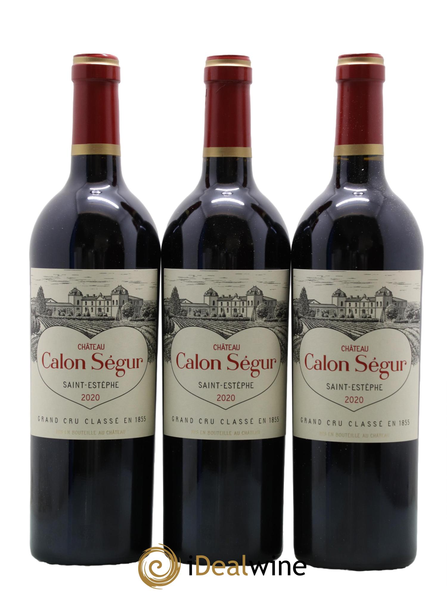 Château Calon Ségur 3ème Grand Cru Classé 2020 - Lot de 6 bouteilles - 2