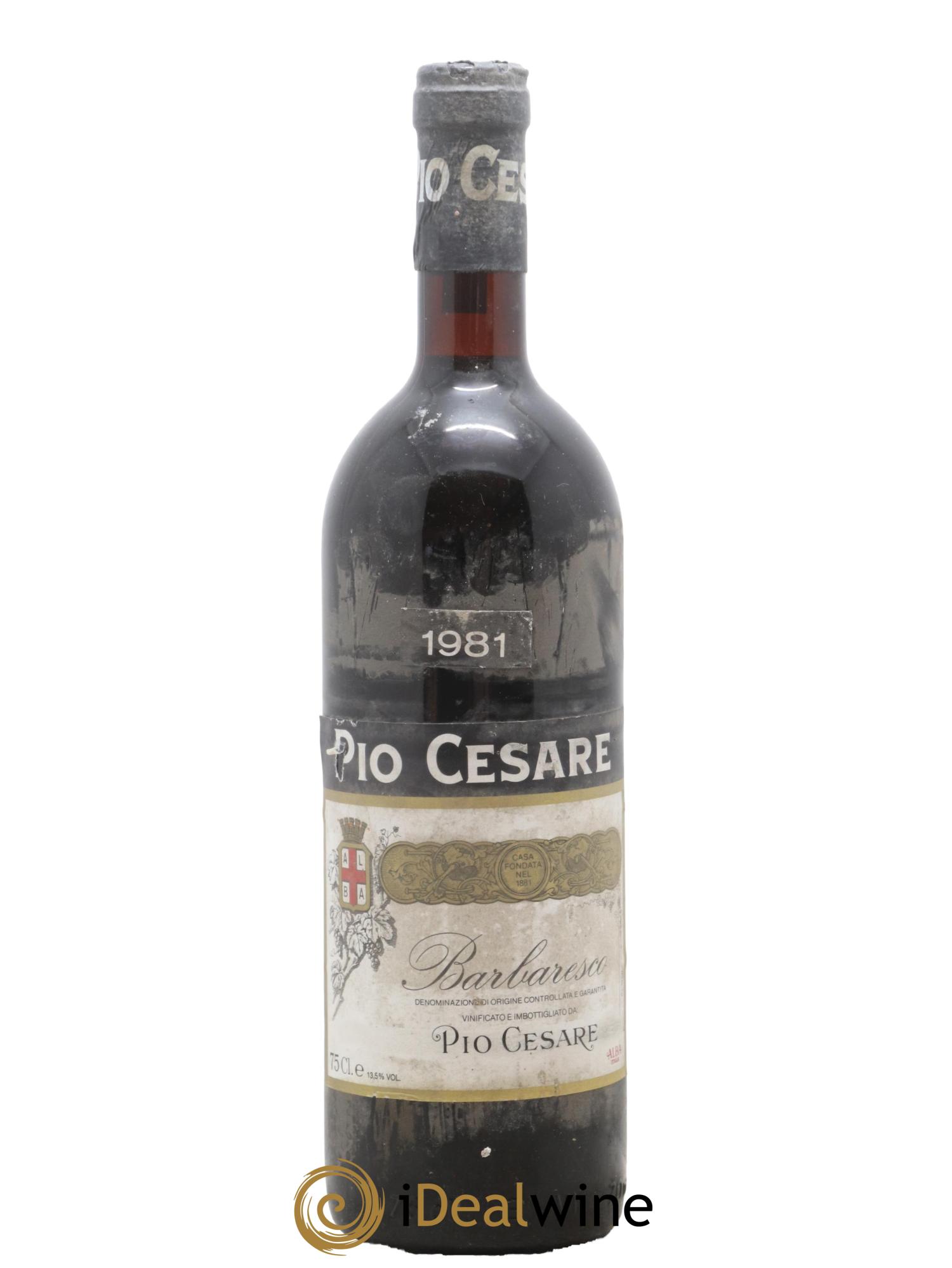 Barbaresco DOCG Pio Cesare 1981 - Lot de 1 bouteille - 0