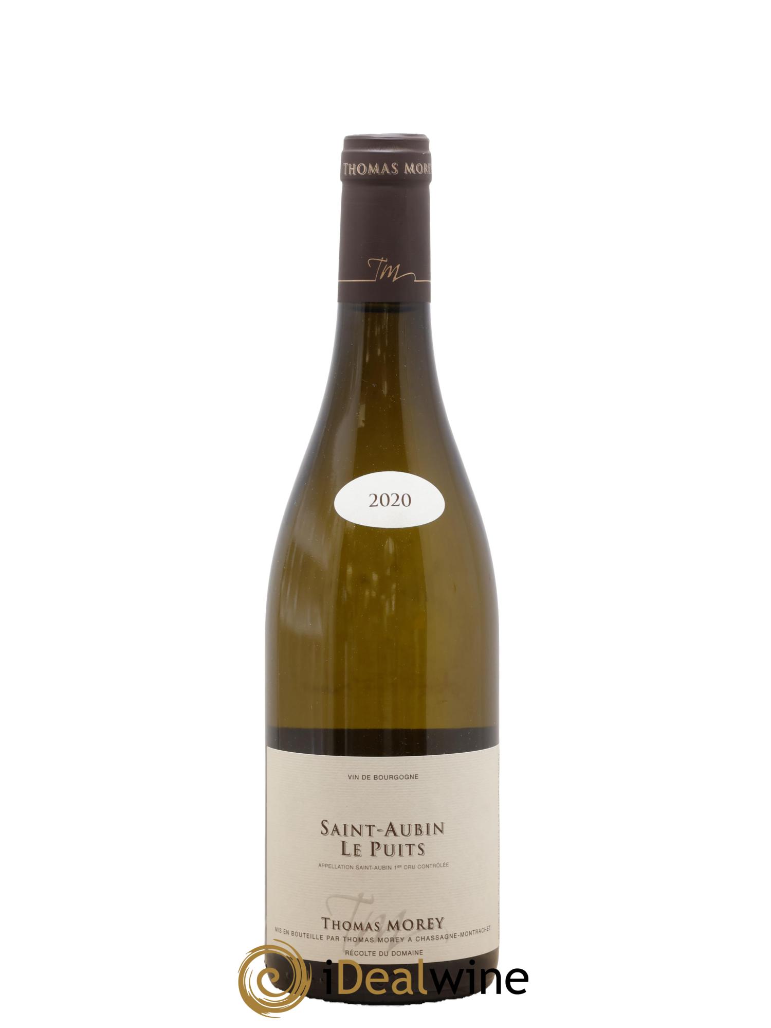 Saint-Aubin 1er Cru Le Puits Thomas Morey 2020 - Lot de 1 bouteille - 0