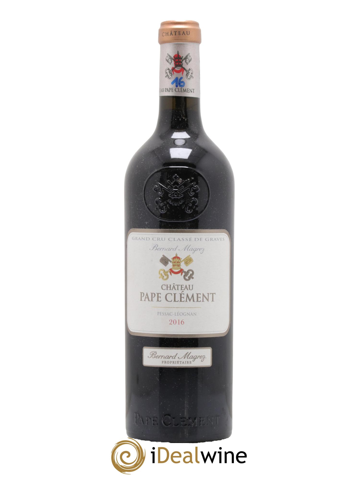 Château Pape Clément Cru Classé de Graves 2016 - Lot de 1 bouteille - 0