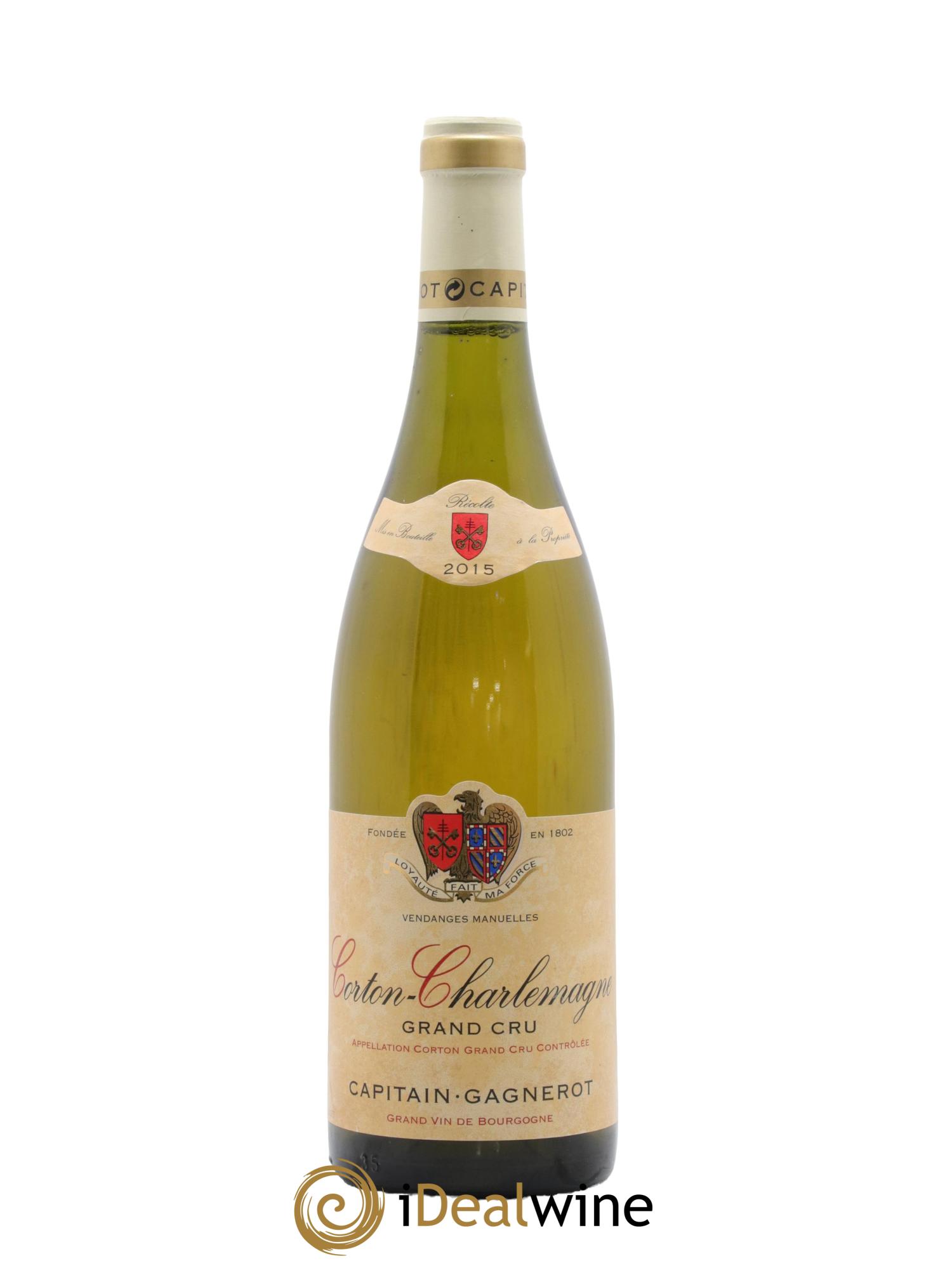 Corton-Charlemagne Grand Cru Capitain-Gagnerot 2015 - Lot de 1 bouteille - 0