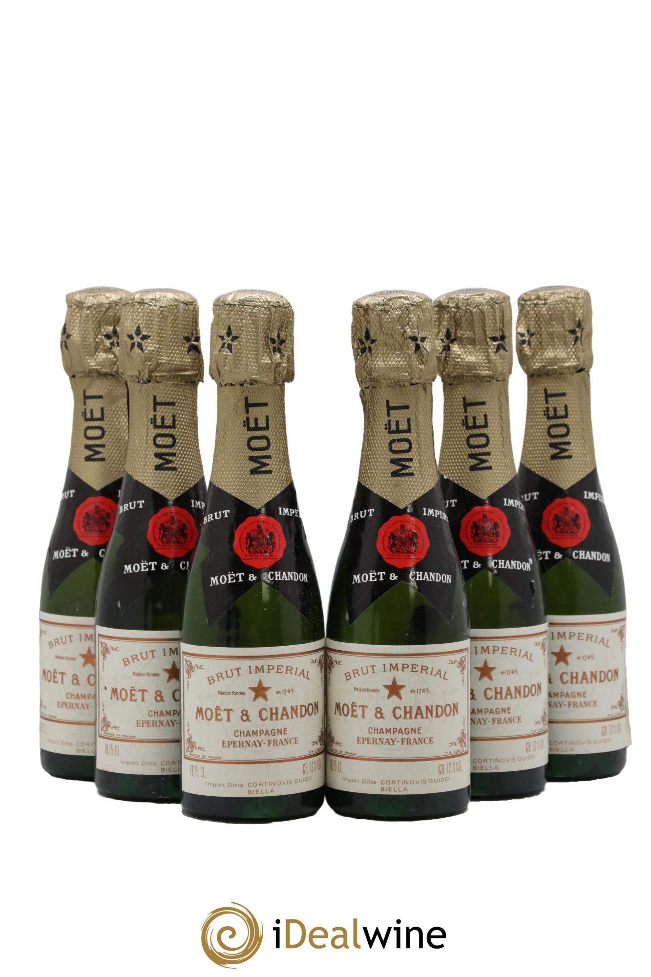 Impérial Brut Moët et Chandon - Lot de 6 flacons - 1