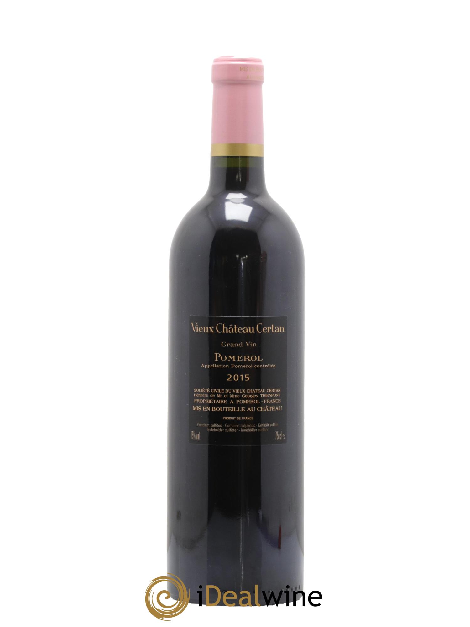 Vieux Château Certan 2015 - Lotto di 1 bottiglia - 1