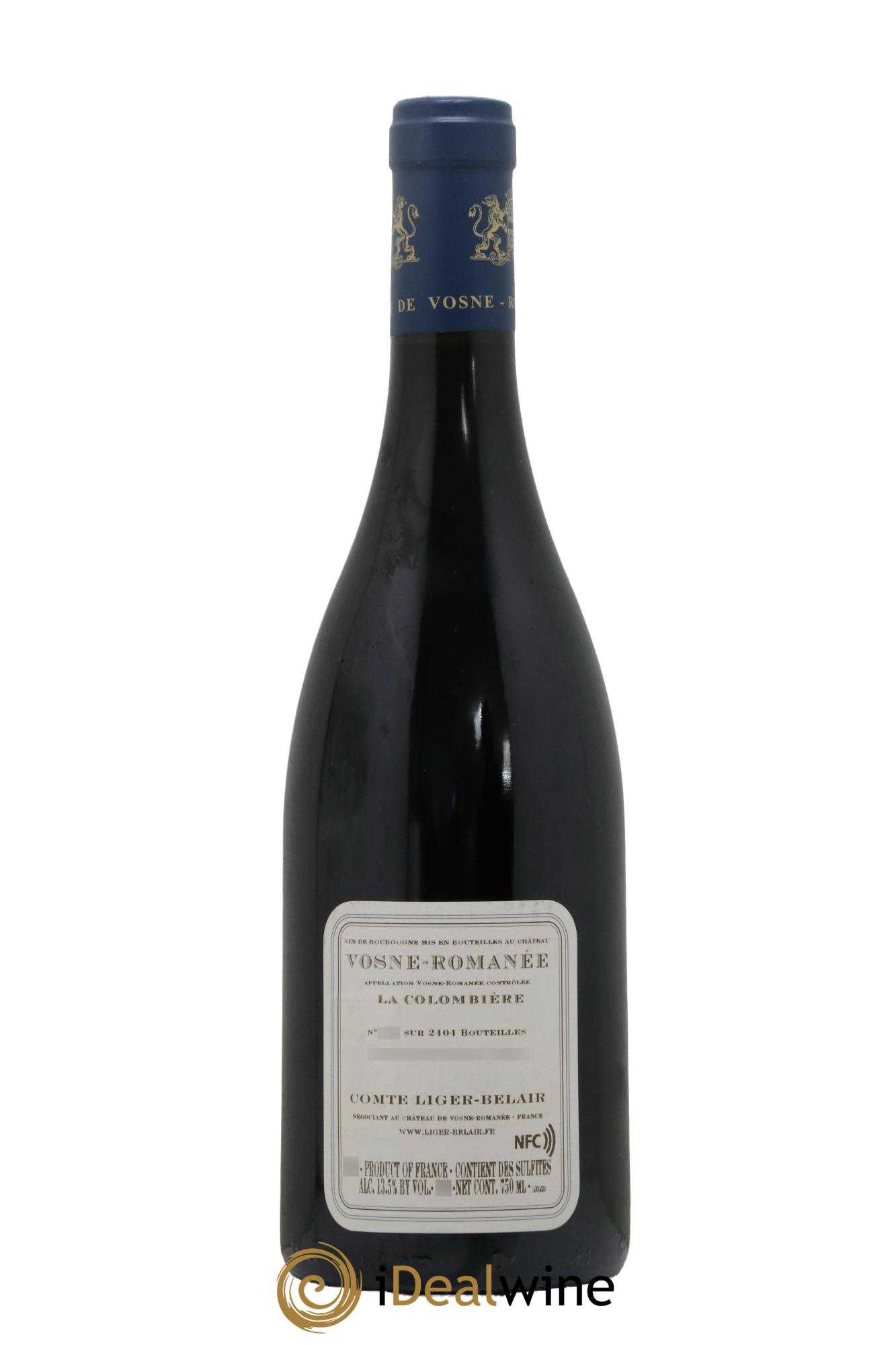 Vosne-Romanée La Colombière Comte Liger-Belair (Domaine du) 2020 - Lot of 1 bottle - 1