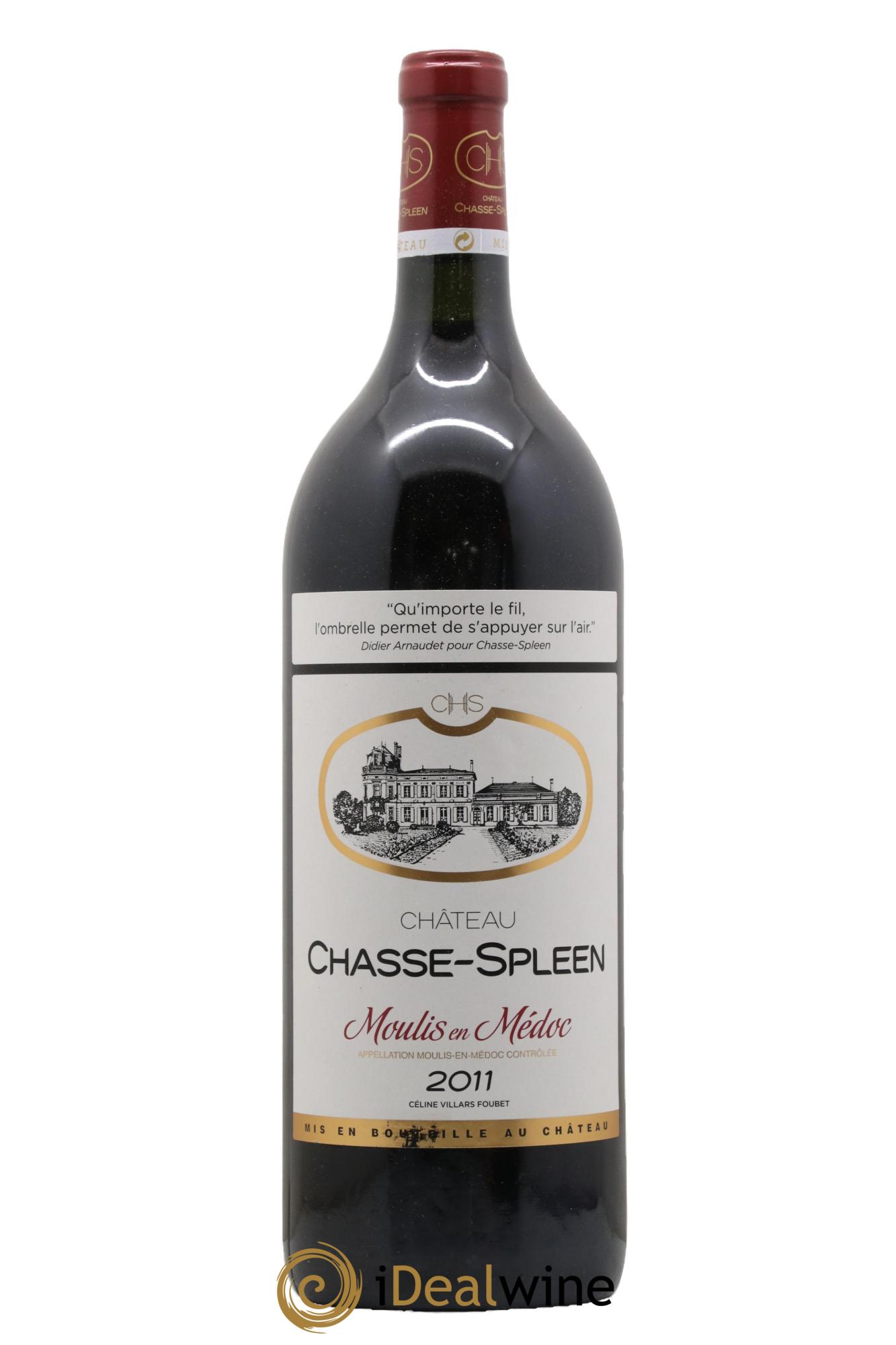Château Chasse Spleen 2011 - Posten von 1 Magnum - 0
