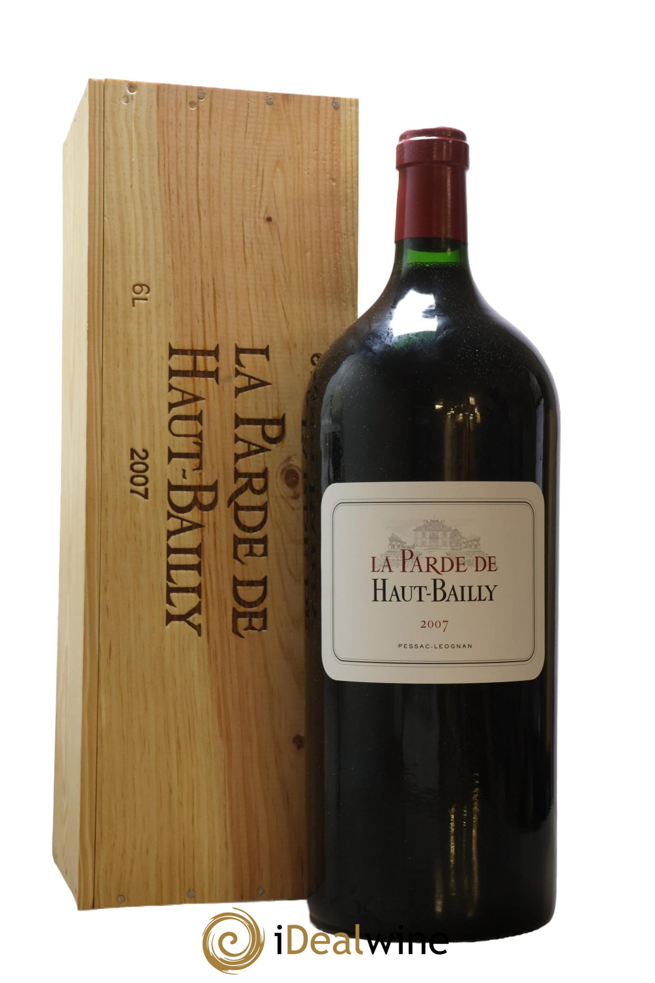 Haut Bailly II (Anciennement La Parde de Haut-Bailly) Second Vin 2007 - Lot de 1 impériale - 1