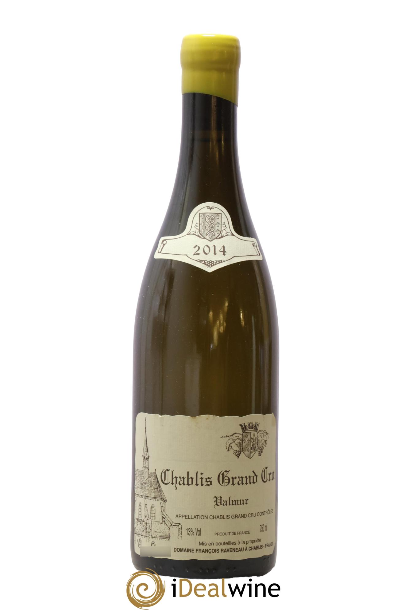 Chablis Grand Cru Valmur Raveneau (Domaine) 2014 - Lot of 1 bottle - 0