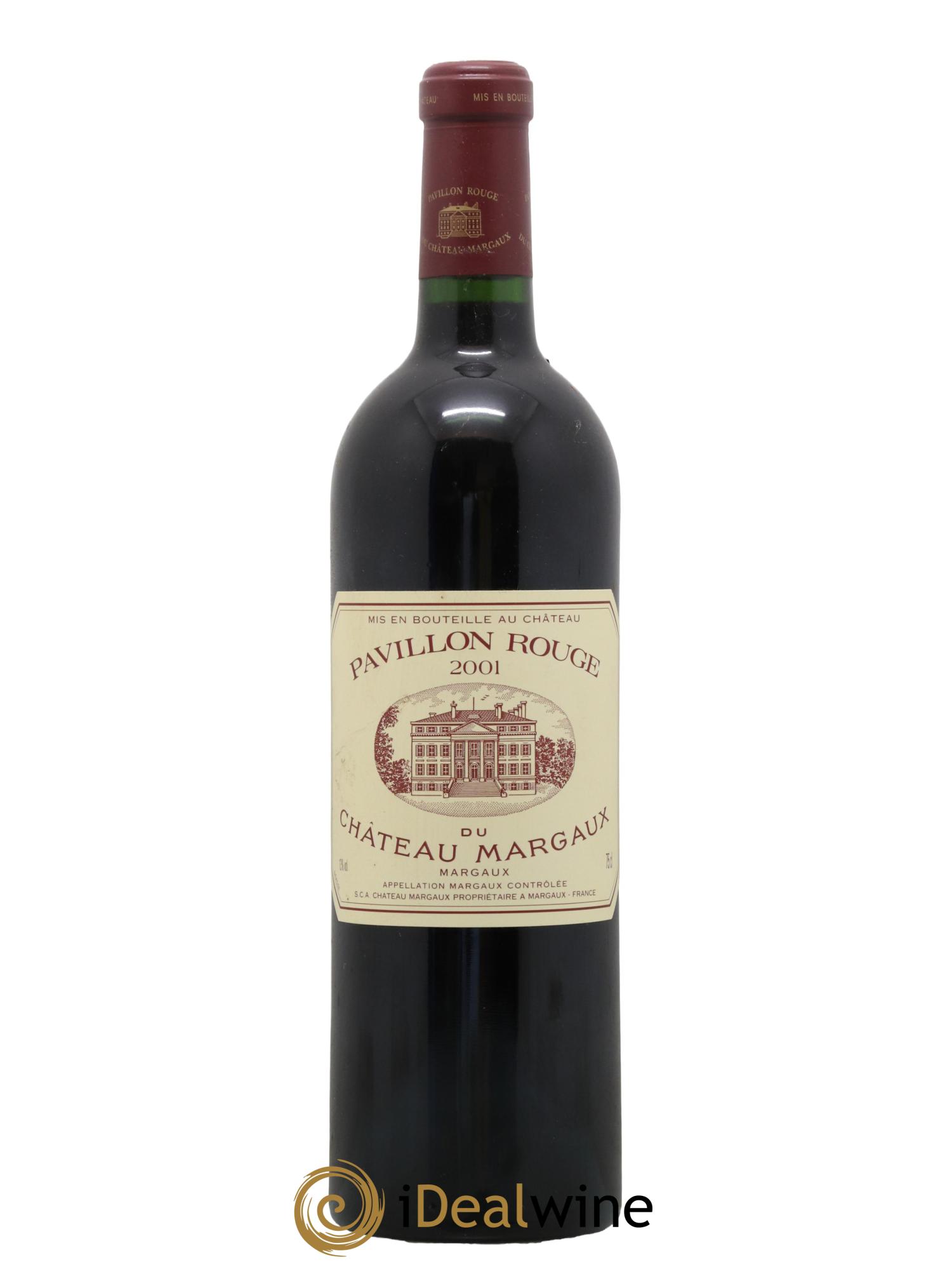 Pavillon Rouge du Château Margaux Second Vin 2001 - Posten von 1 Flasche - 0