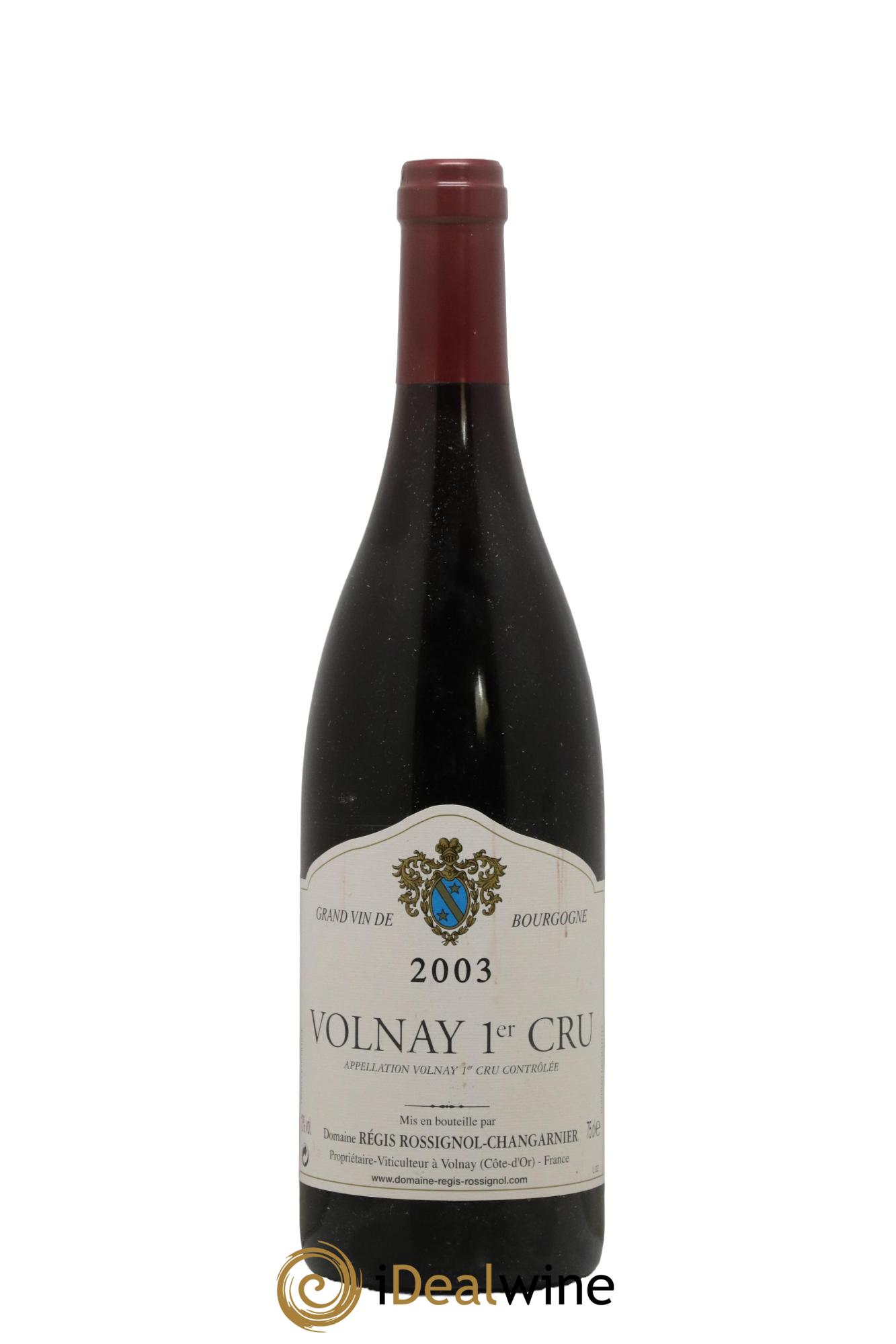 Volnay 1er Cru Rossignol Changarnier 2003 - Lot de 1 bouteille - 0
