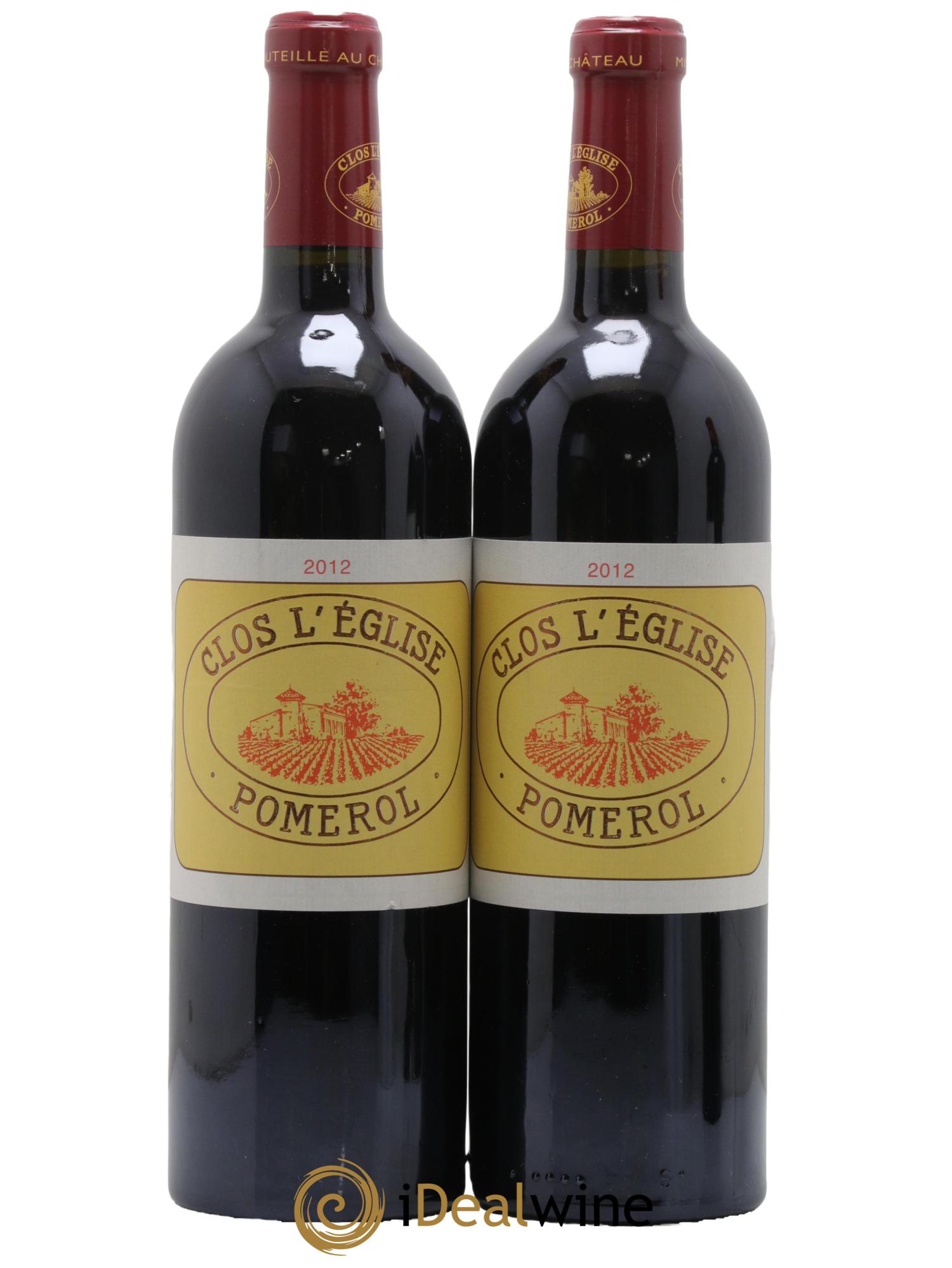 Clos l'Eglise 2012 - Lot de 2 bouteilles - 0