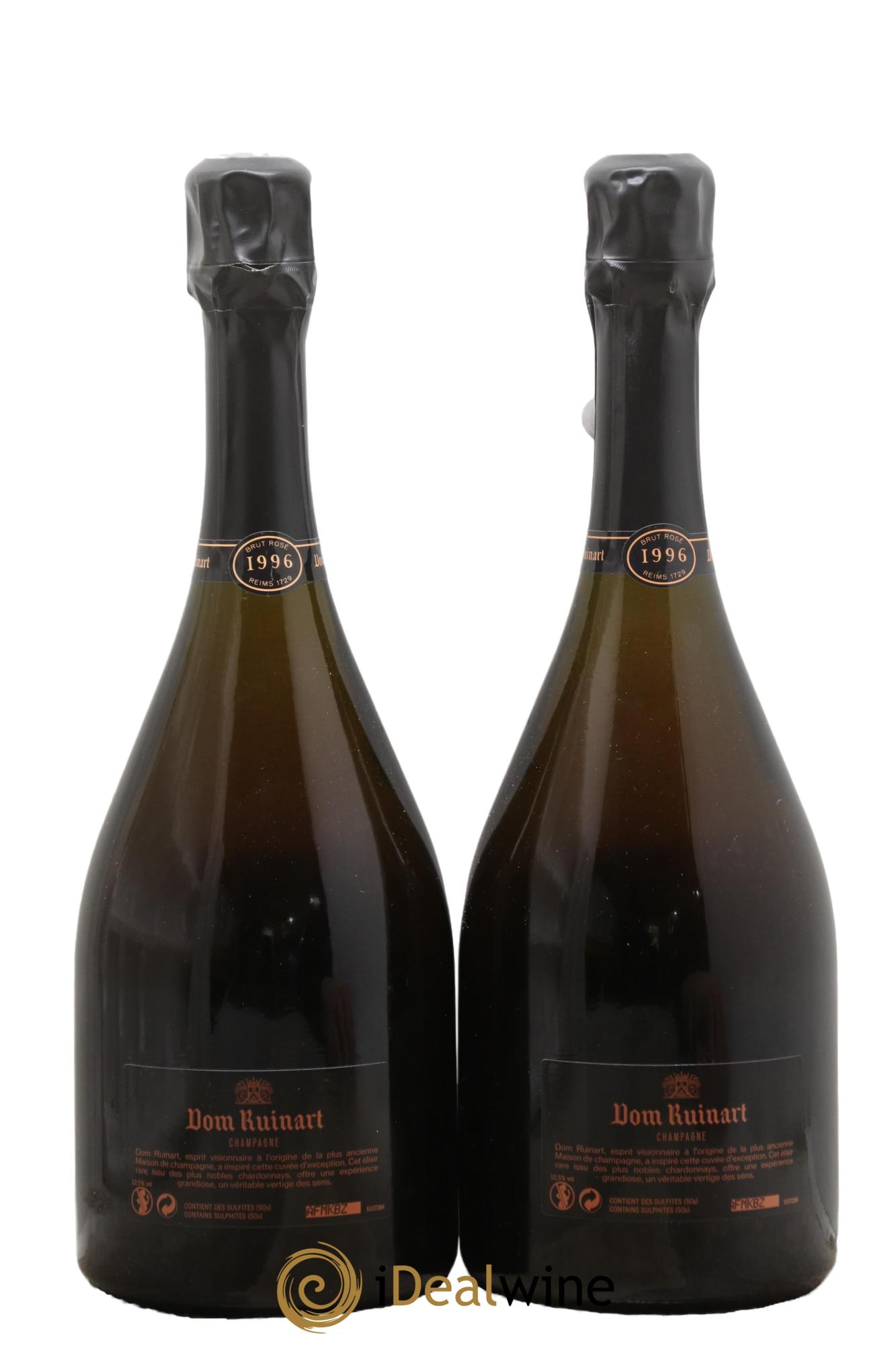 Dom Ruinart Brut Ruinart 1996 - Lot de 2 bouteilles - 1