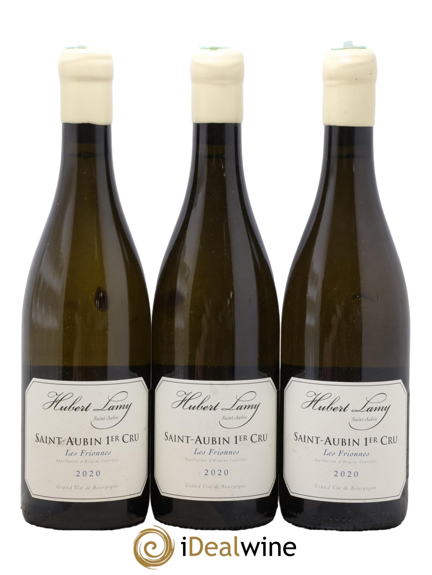 Saint-Aubin 1er Cru Les Frionnes Hubert Lamy 2020 - Lotto di 3 bottiglie - 0