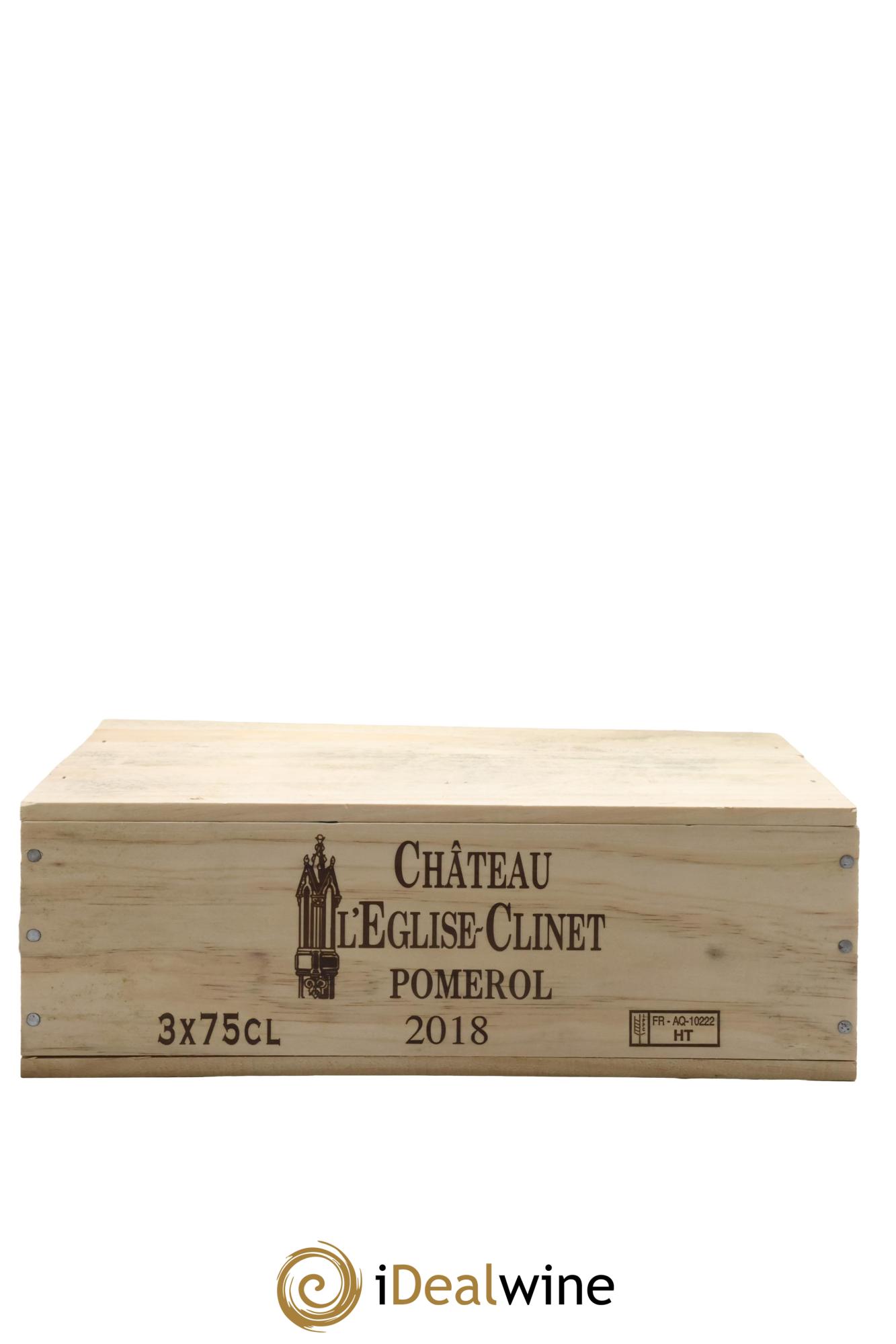 Château l' Église Clinet 2018 - Lot de 3 bouteilles - 2