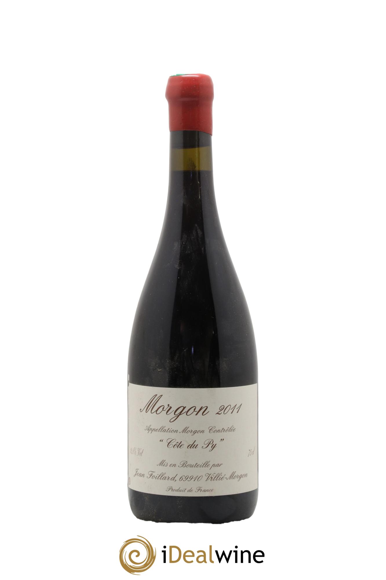 Morgon Côte du Py Jean Foillard 2011 - Lot de 1 bouteille - 0