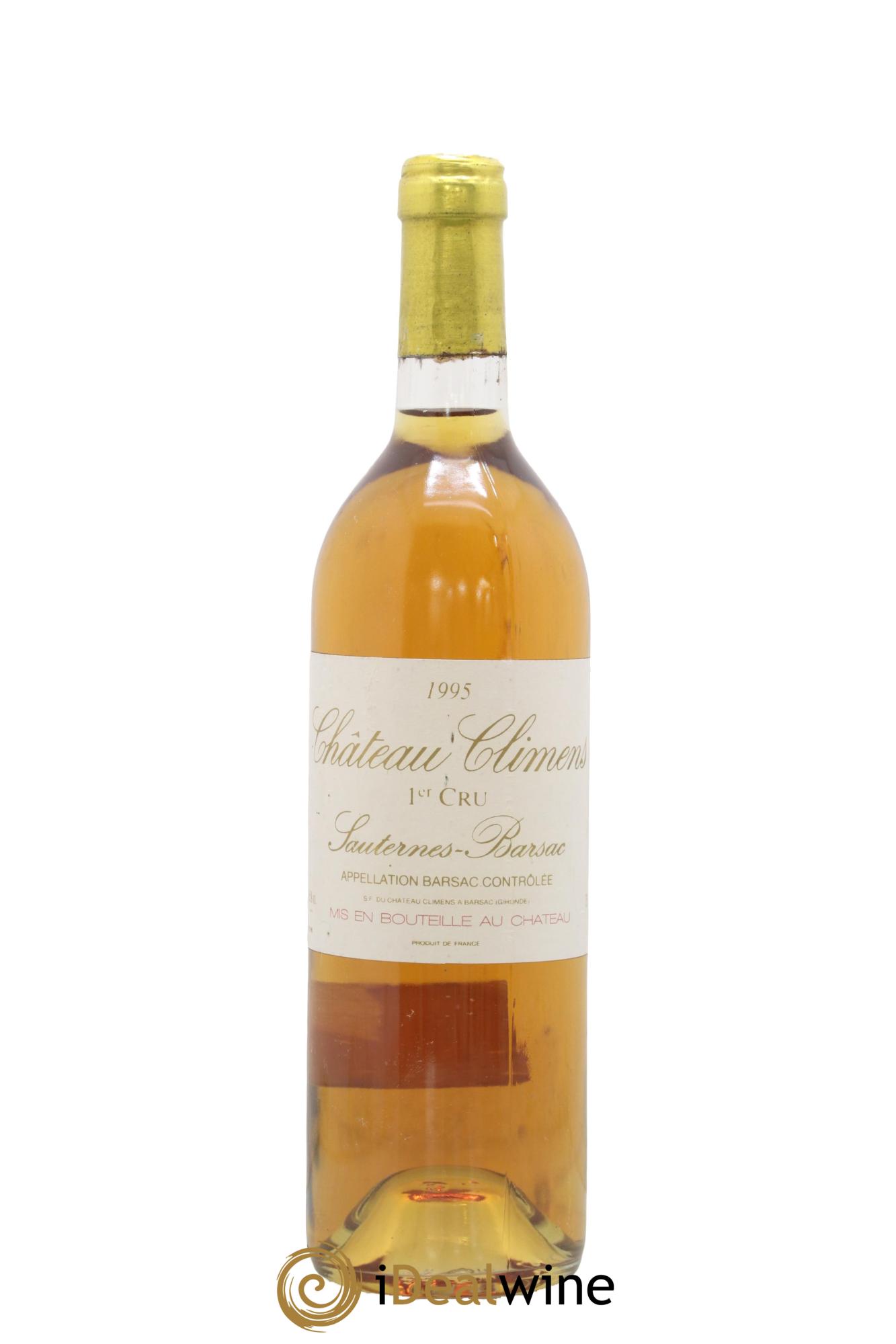 Château Climens 1er Grand Cru Classé 1995 - Lot of 1 bottle - 0