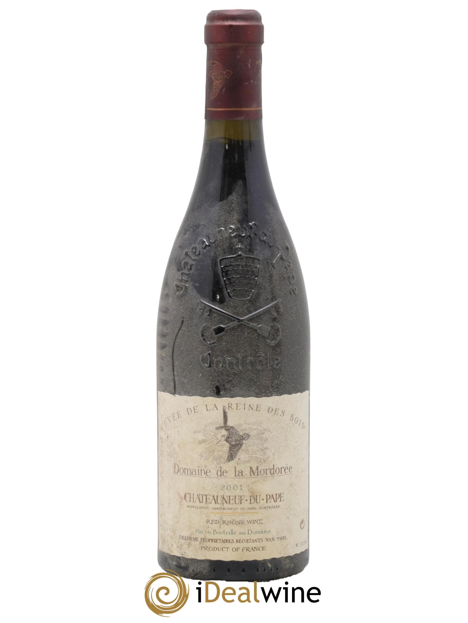 Châteauneuf-du-Pape Cuvée de la Reine des Bois La Mordorée (Domaine de) 2001 - Lot de 1 bouteille - 0