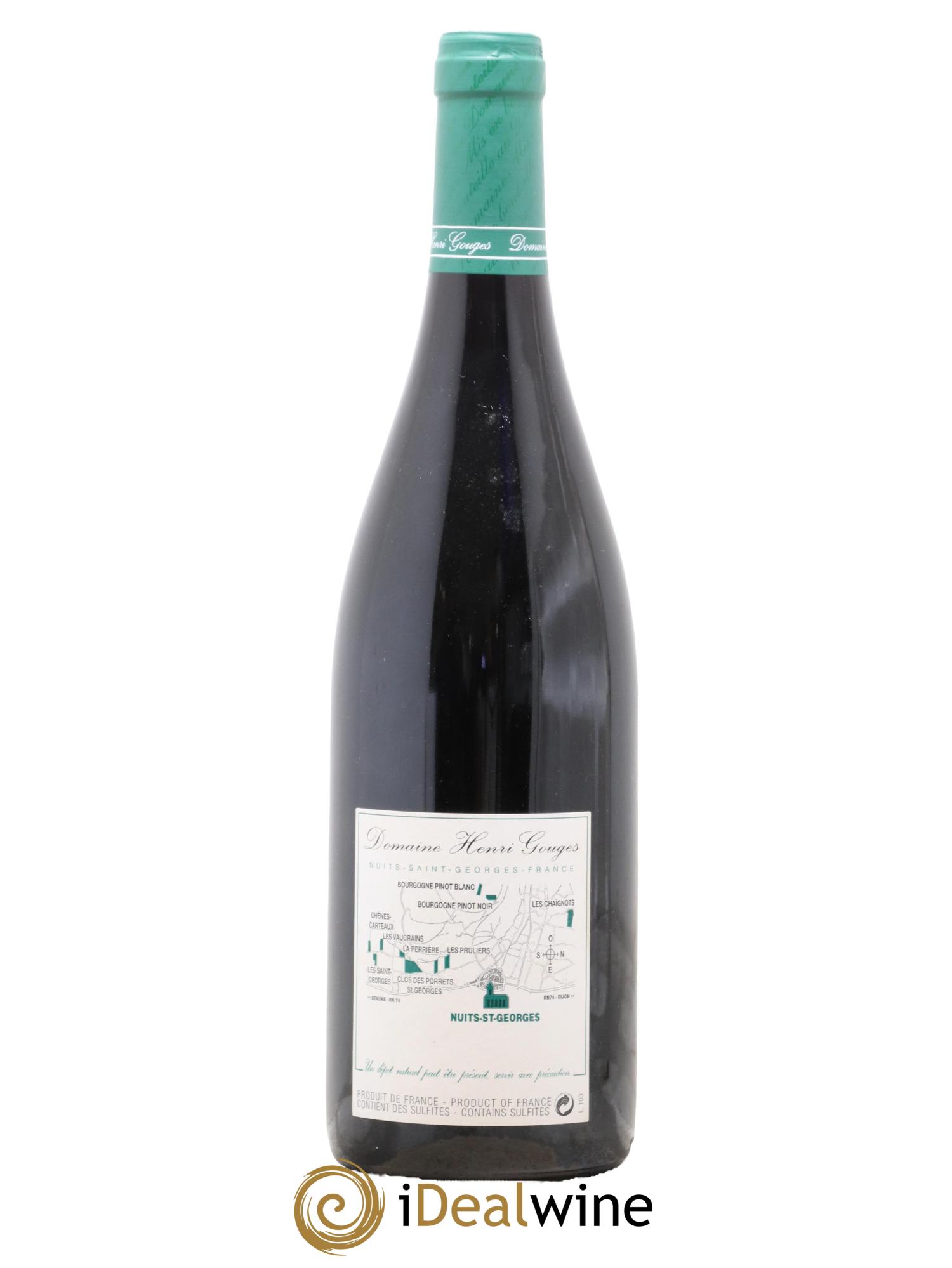 Nuits-Saint-Georges 1er Cru Les Saints Georges Henri Gouges 2010 - Lot de 1 bouteille - 1