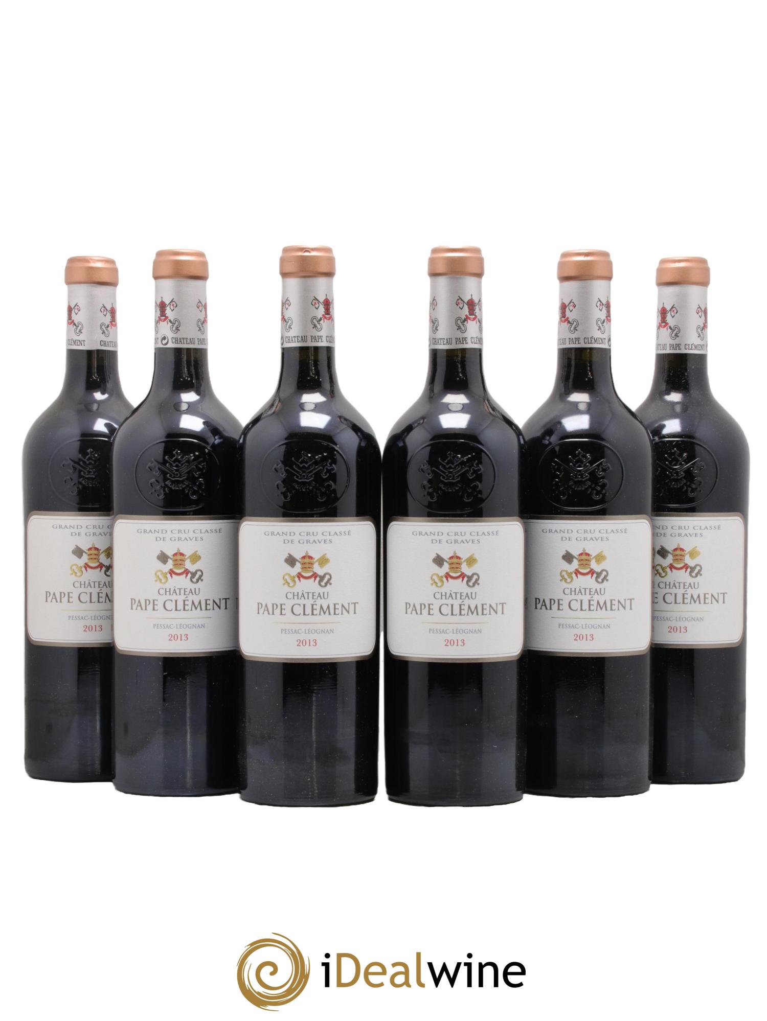 Château Pape Clément Cru Classé de Graves  2013 - Lot of 6 bottles - 0