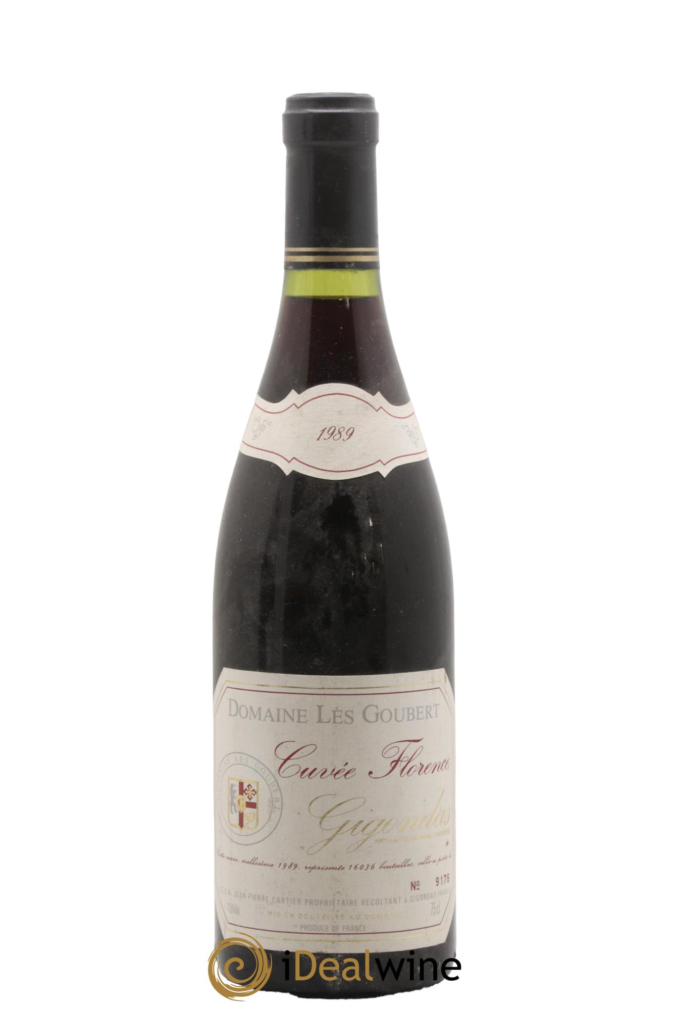 Gigondas Cuvée Florence Les Goubert (Domaine) 1989 - Lot de 1 bouteille - 0