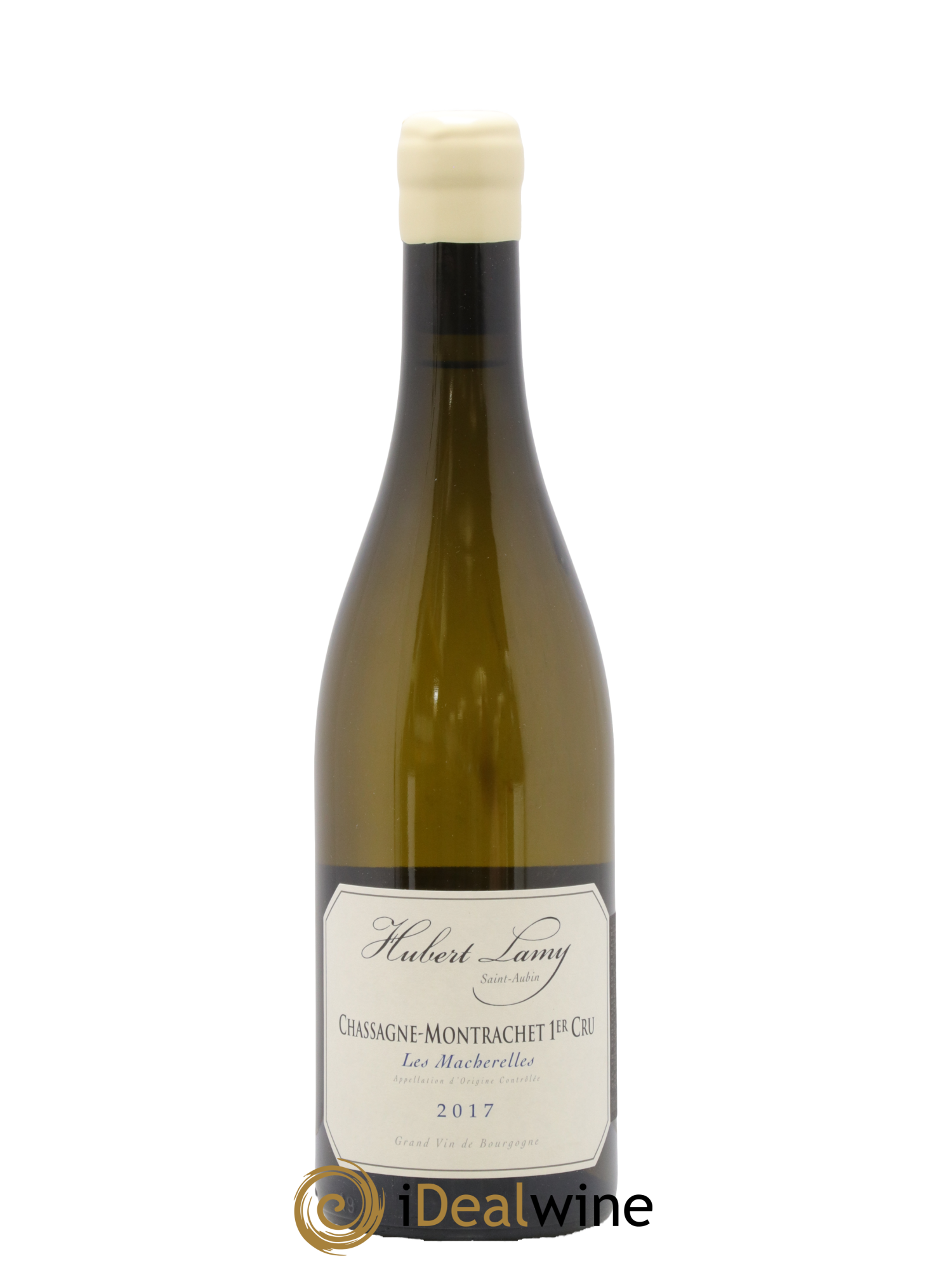 Chassagne-Montrachet 1er Cru Les Macherelles Hubert Lamy 2017 - Lot de 1 bouteille - 0