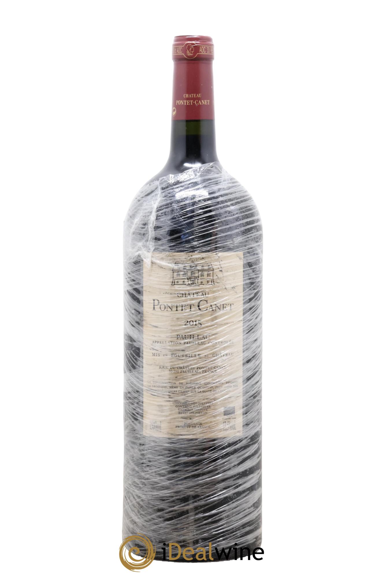 Château Pontet Canet 5ème Grand Cru Classé 2015 - Lot de 1 magnum - 1