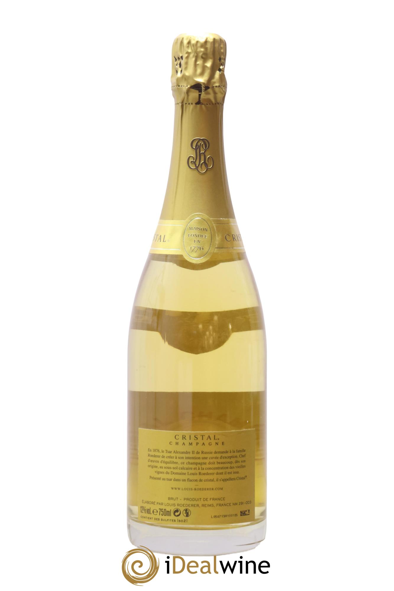 Cristal Louis Roederer 2008 - Posten von 1 Flasche - 1