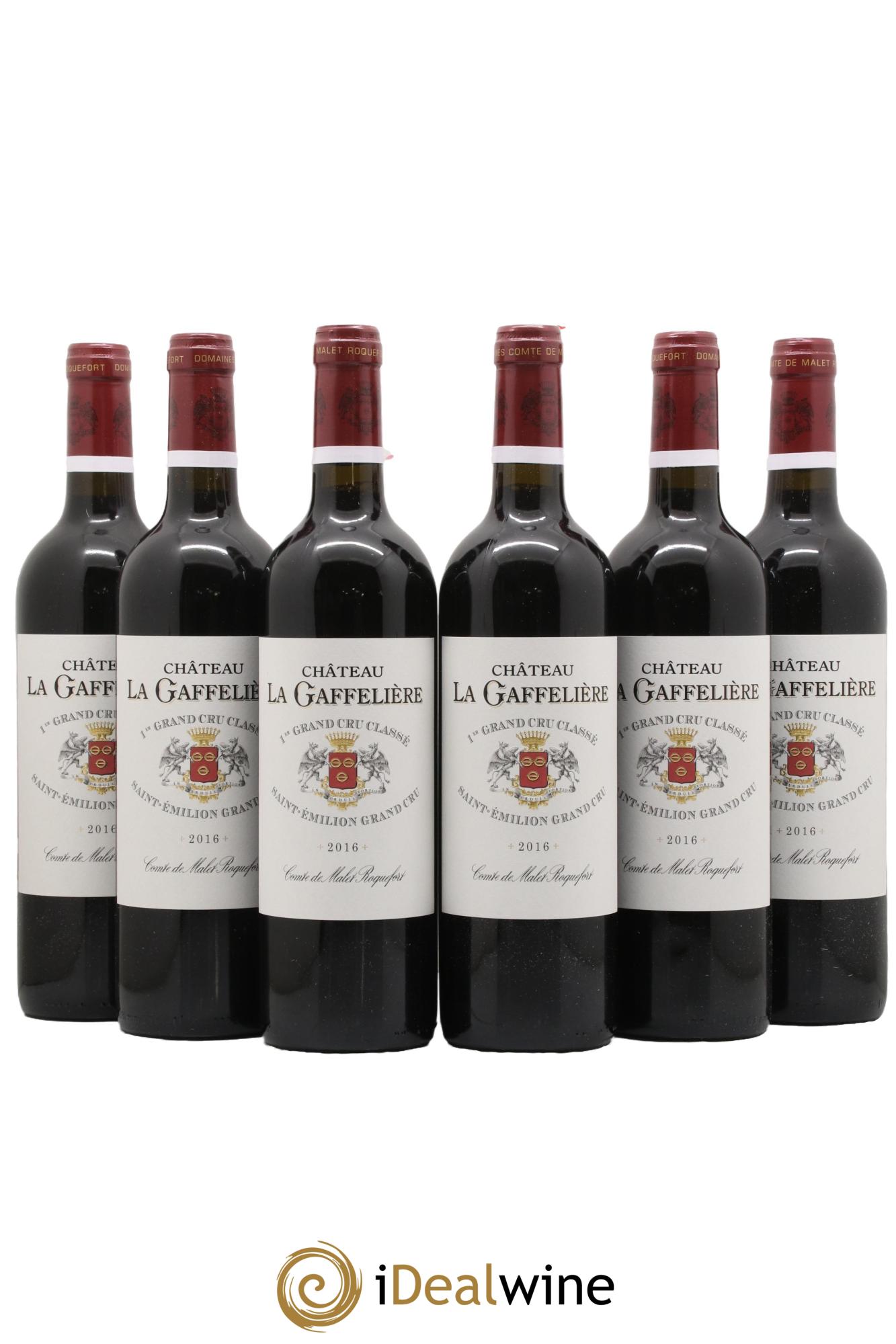 Château la Gaffelière 1er Grand Cru Classé B 2016 - Lot de 6 bouteilles - 0