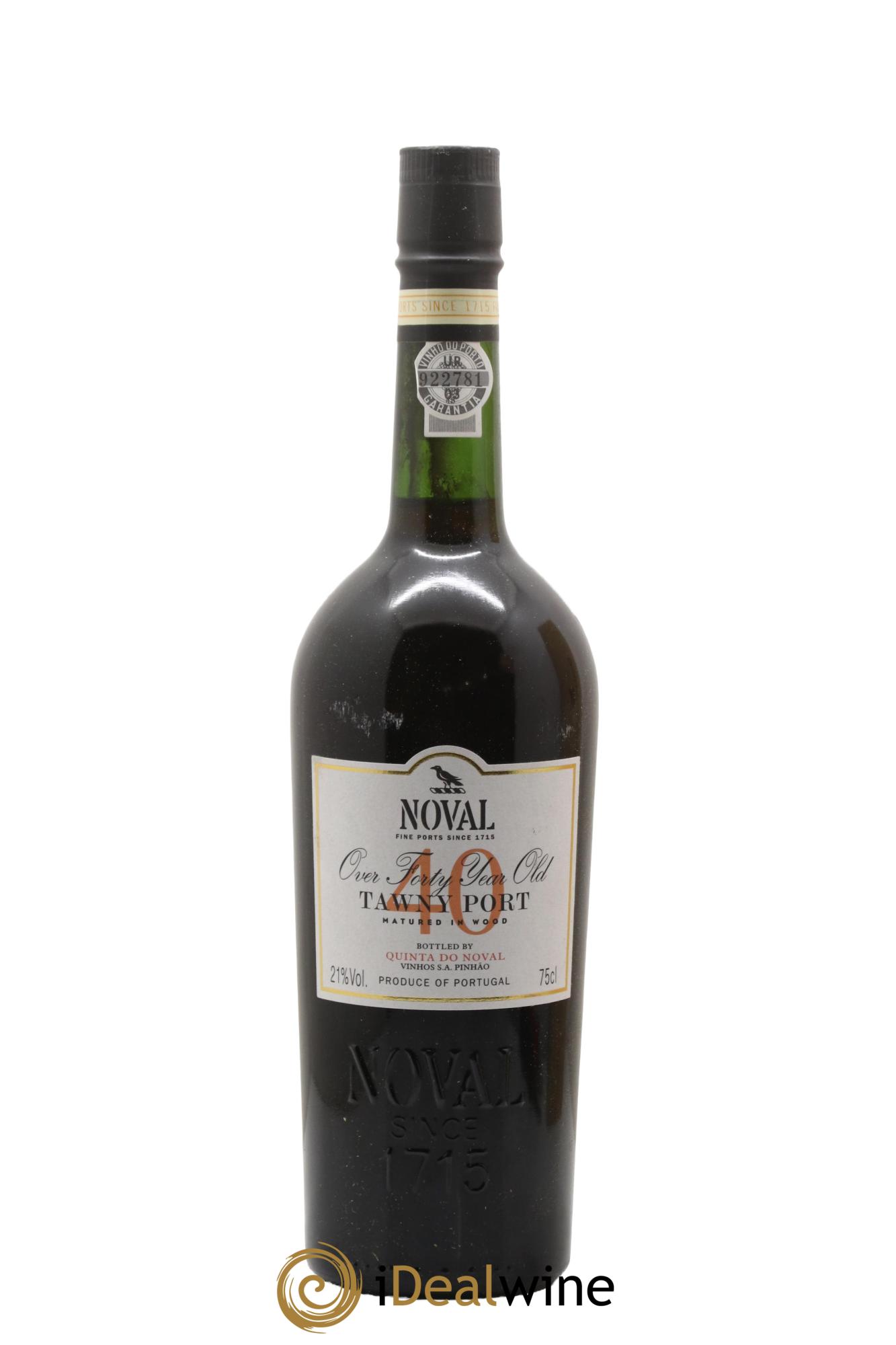 Porto Quinta Do Noval Tawny 40 Ans - Lot de 1 bouteille - 1