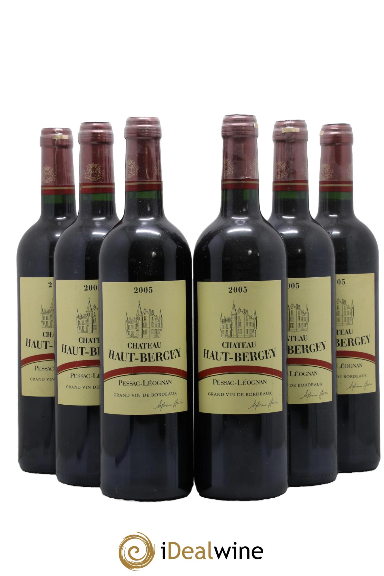 Château Haut-Bergey 2005 - Lotto di 6 bottiglie - 0