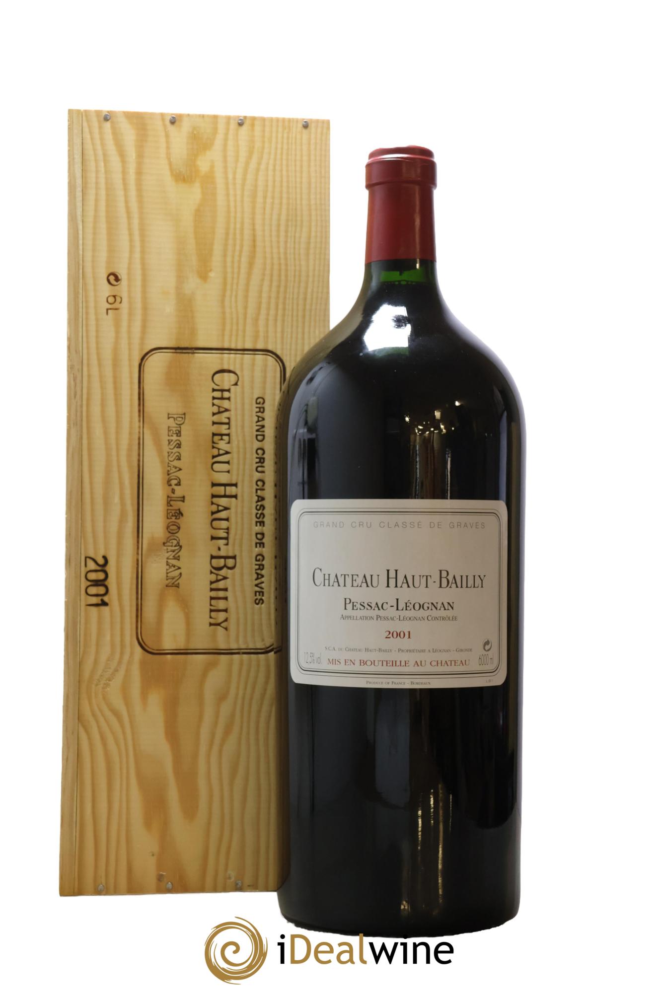 Château Haut-Bailly Cru Classé de Graves 2001 - Lot de 1 impériale - 1