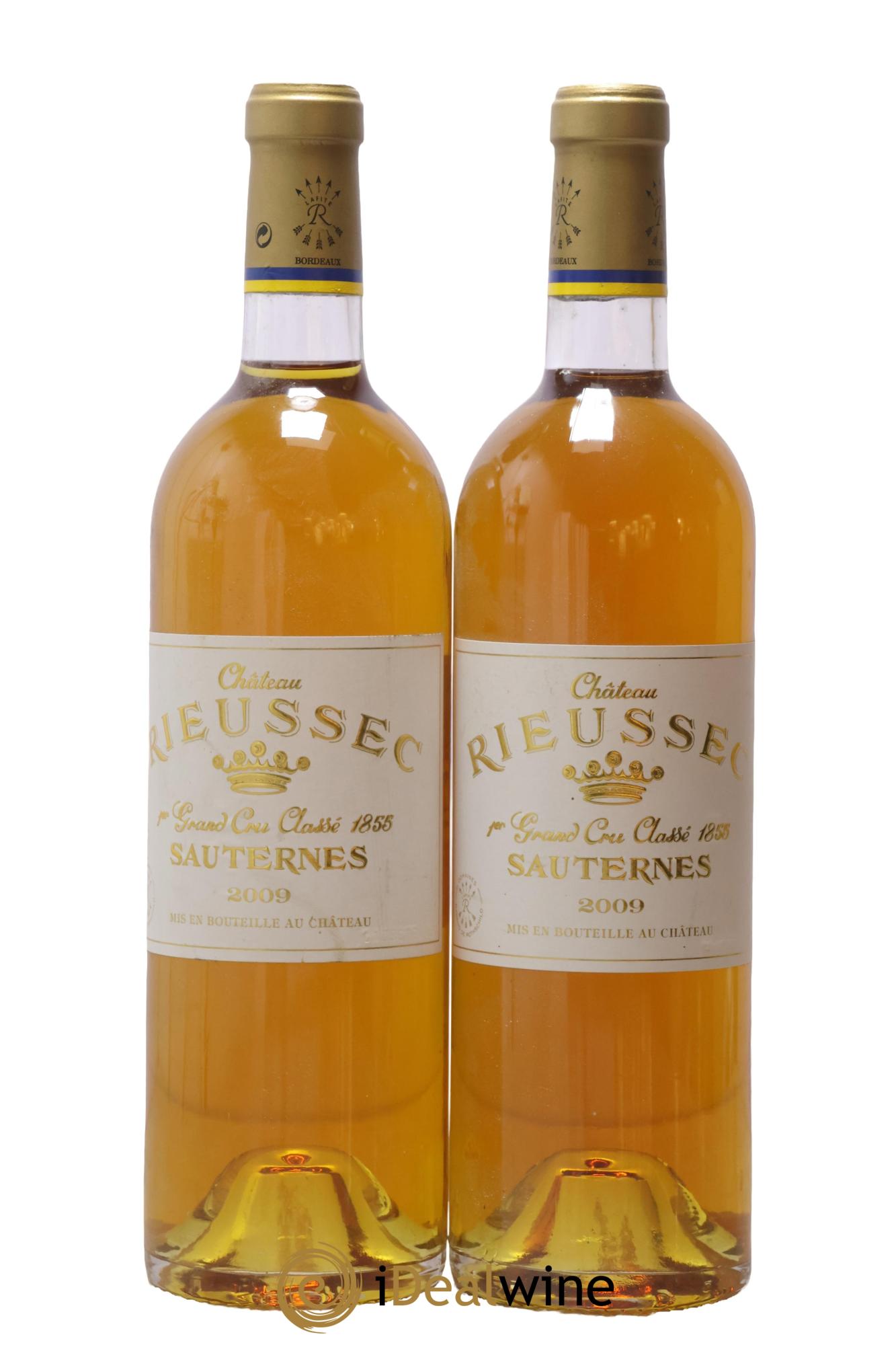 Château Rieussec 1er Grand Cru Classé 2009 - Lot of 2 bottles - 0