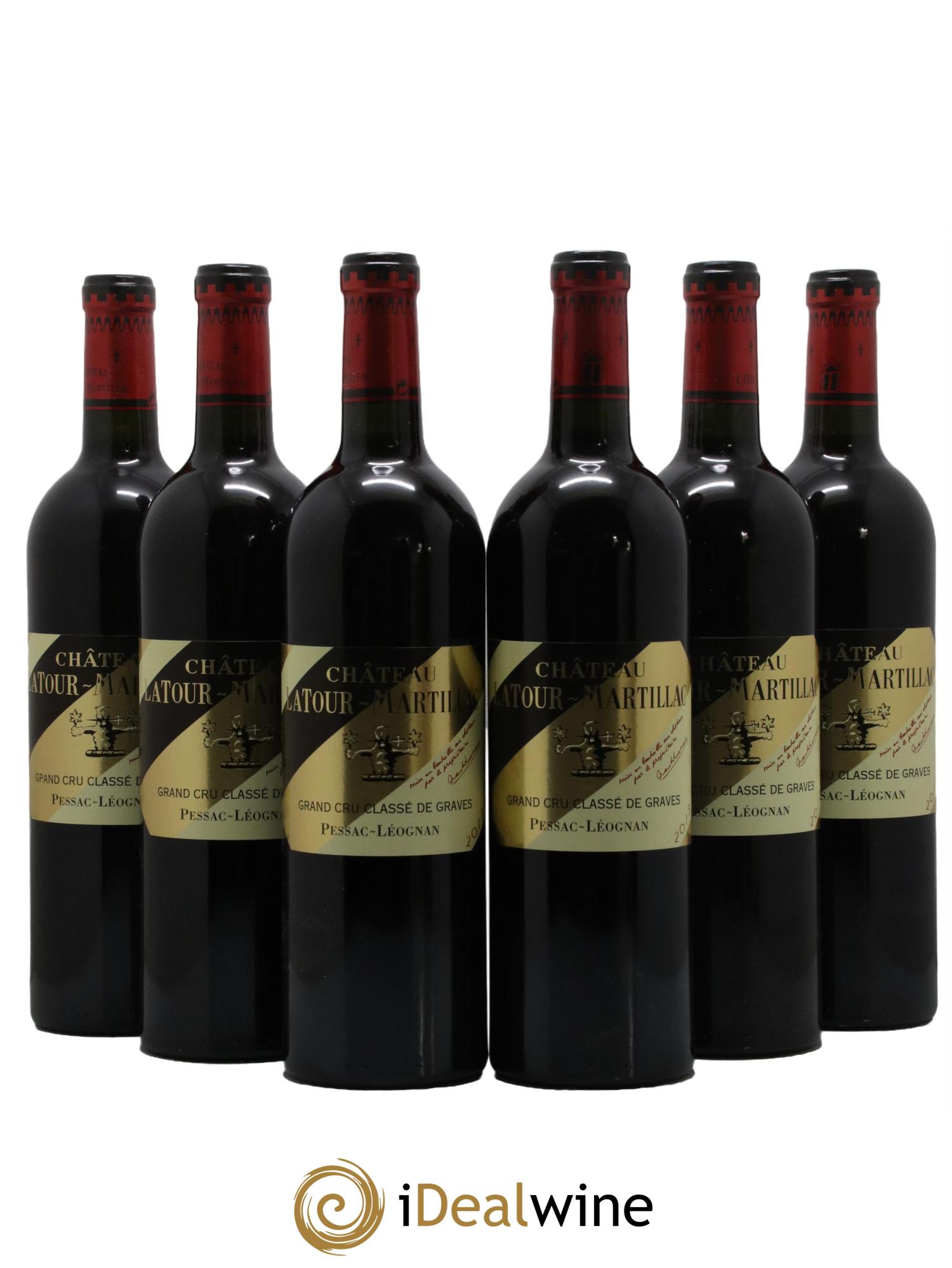 Château Latour-Martillac Cru Classé de Graves 2015 - Lot de 6 bouteilles - 0