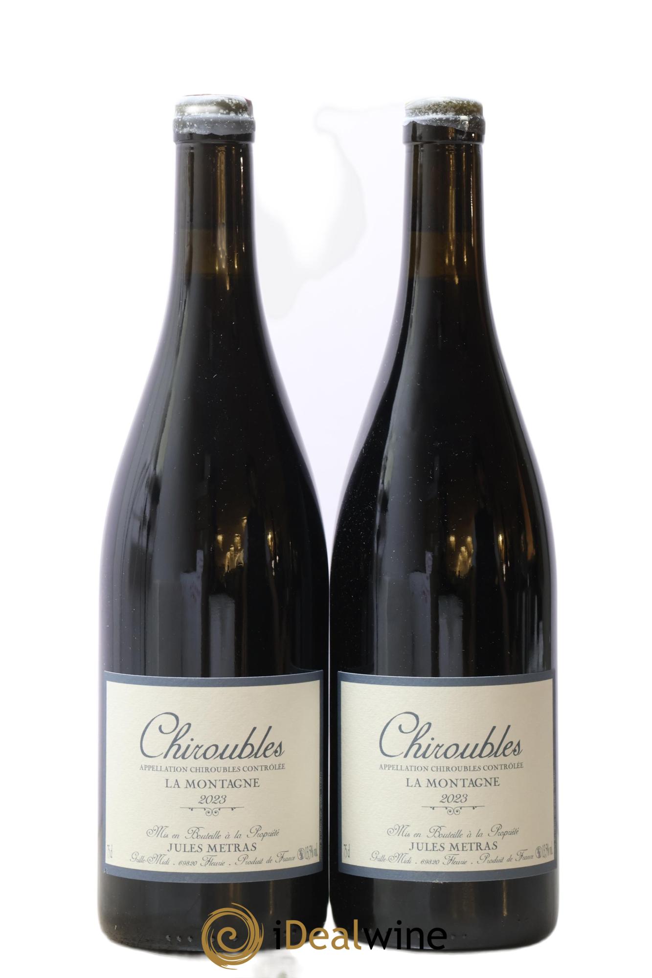Chiroubles La Montagne Jules Métras (Domaine) 2023 - Lot de 2 bouteilles - 0