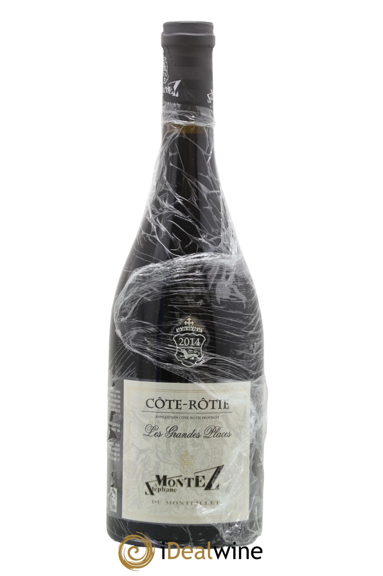 Côte-Rôtie Les Grandes Places Monteillet (Domaine du) - Stéphane Montez 2014 - Lotto di 1 bottiglia - 0