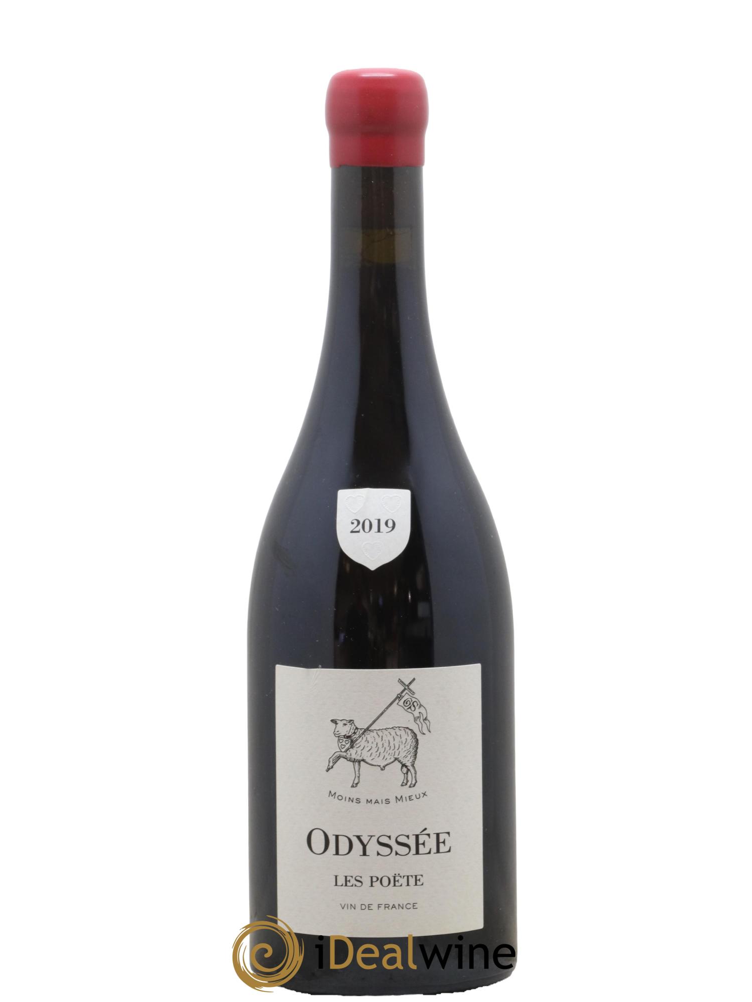 Vin de France Odyssée Les Poëte 2019 - Lot de 1 bouteille - 0
