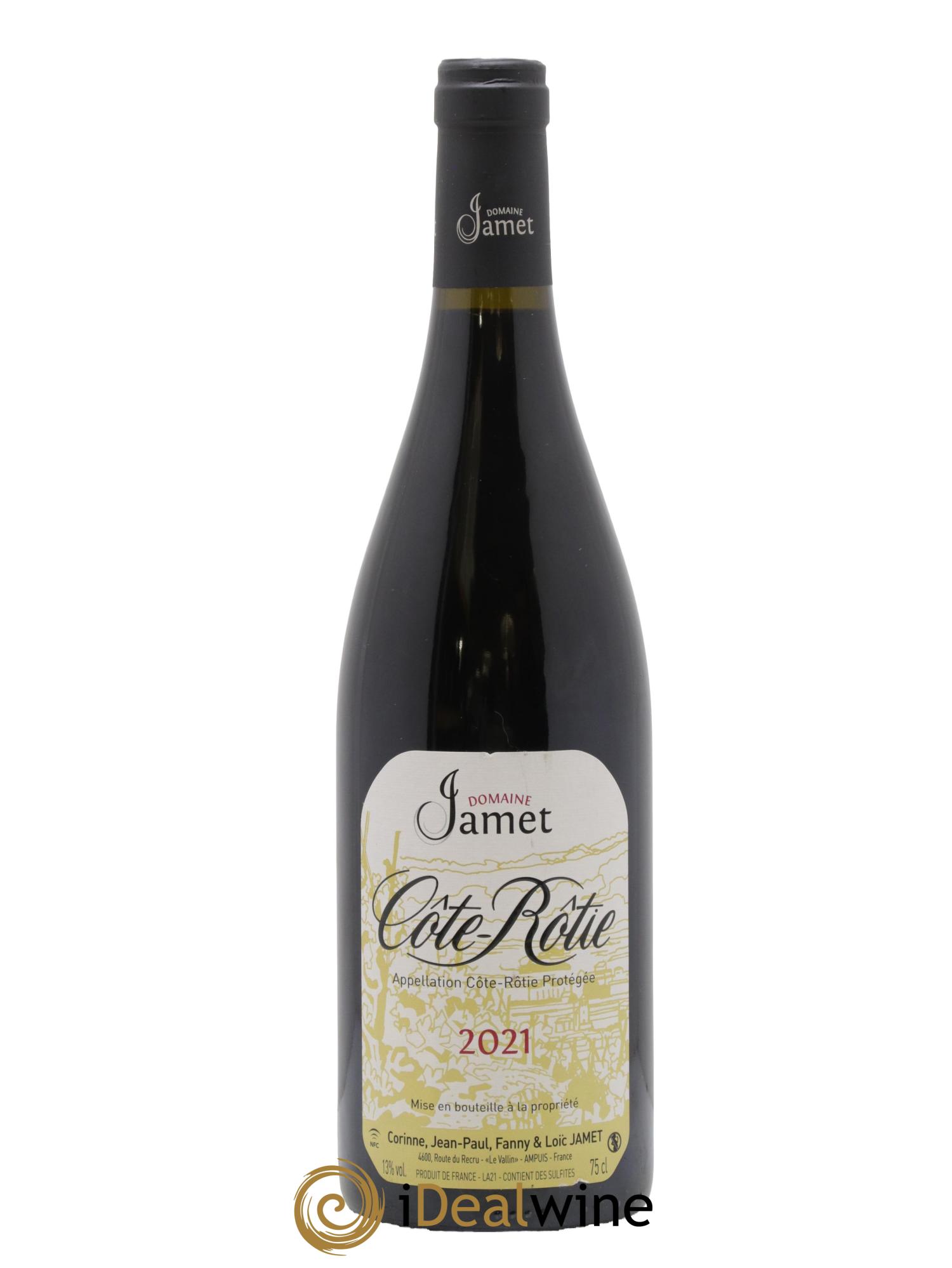 Côte-Rôtie Jamet (Domaine) 2021 - Lot de 1 bouteille - 0