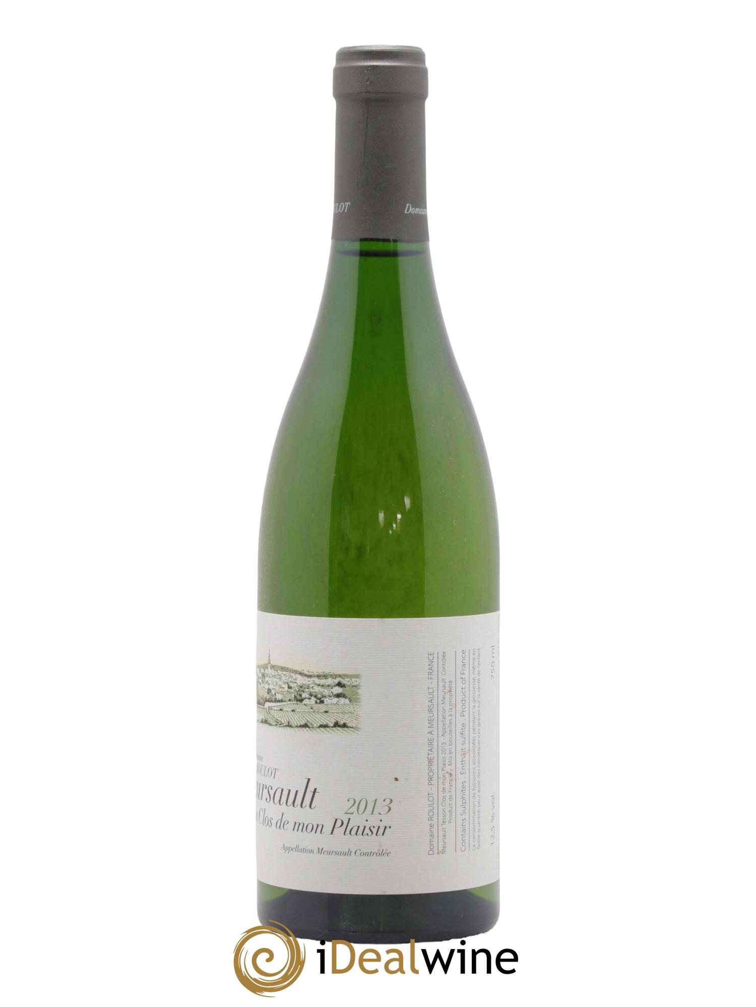 Meursault Les Tessons Clos de Mon plaisir Roulot (Domaine) 2013 - Posten von 1 Flasche - 1