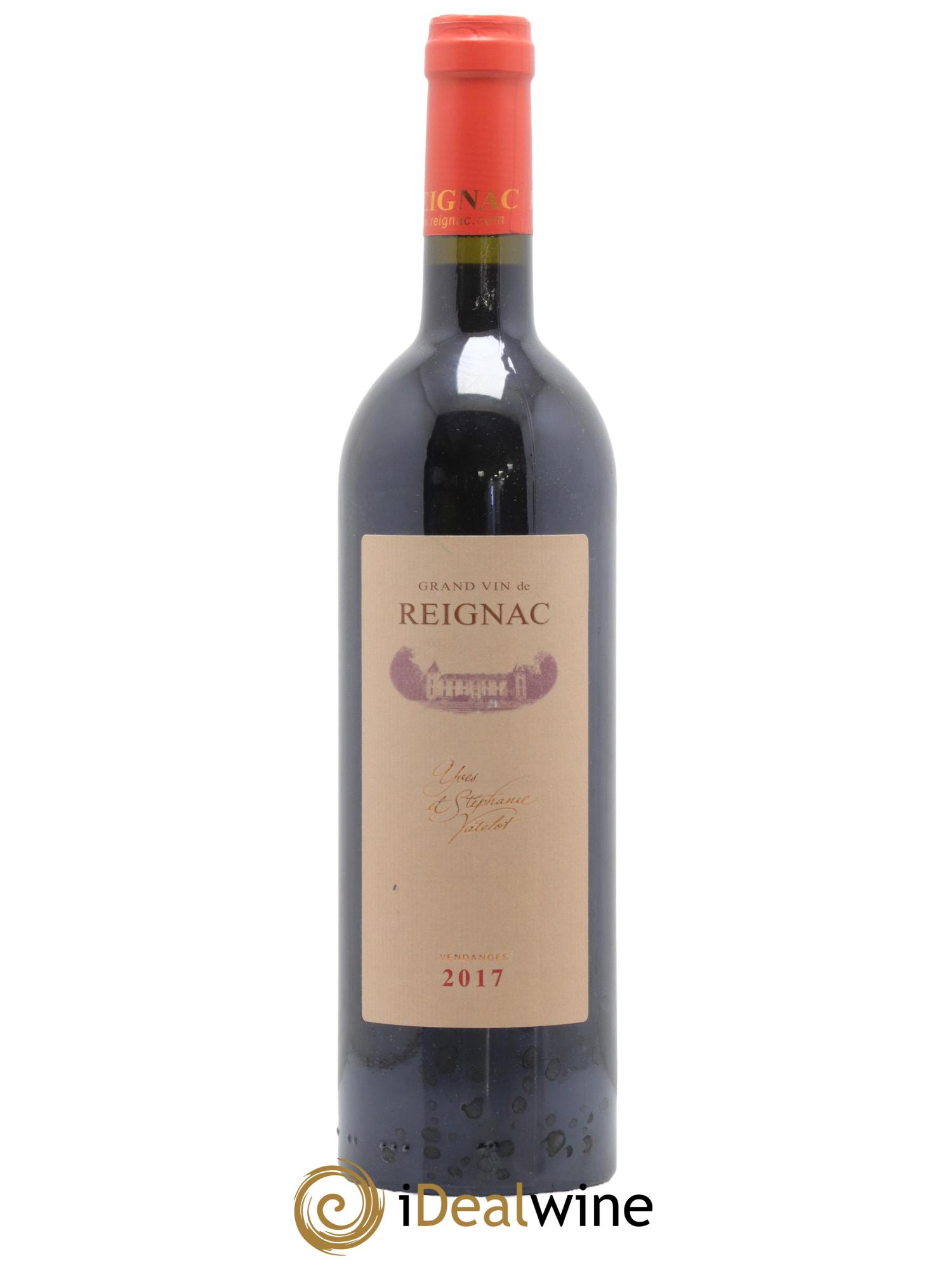 Grand vin de Reignac 2017 - Posten von 1 Flasche - 0